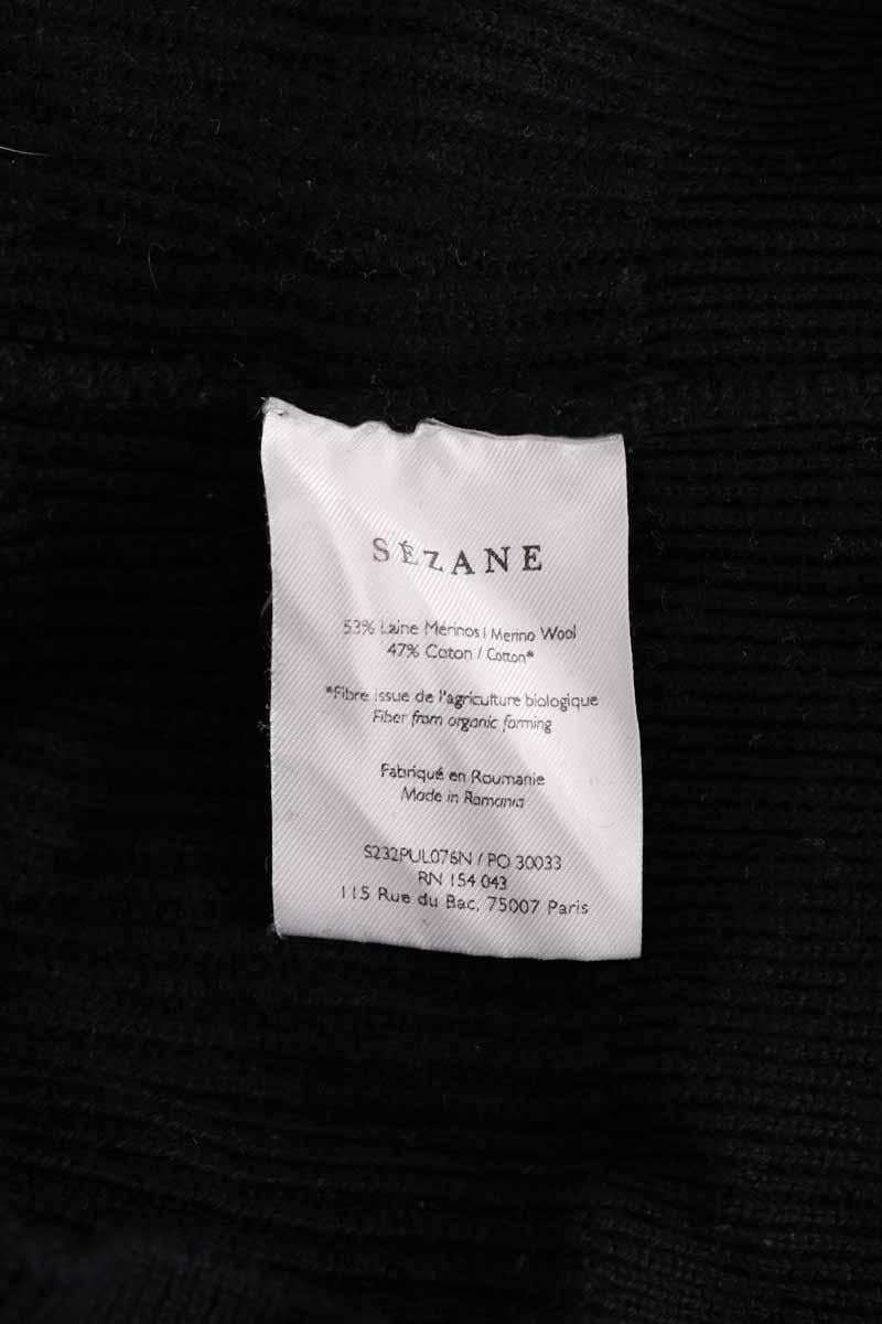 Pull SEZANE - Seconde main Noir