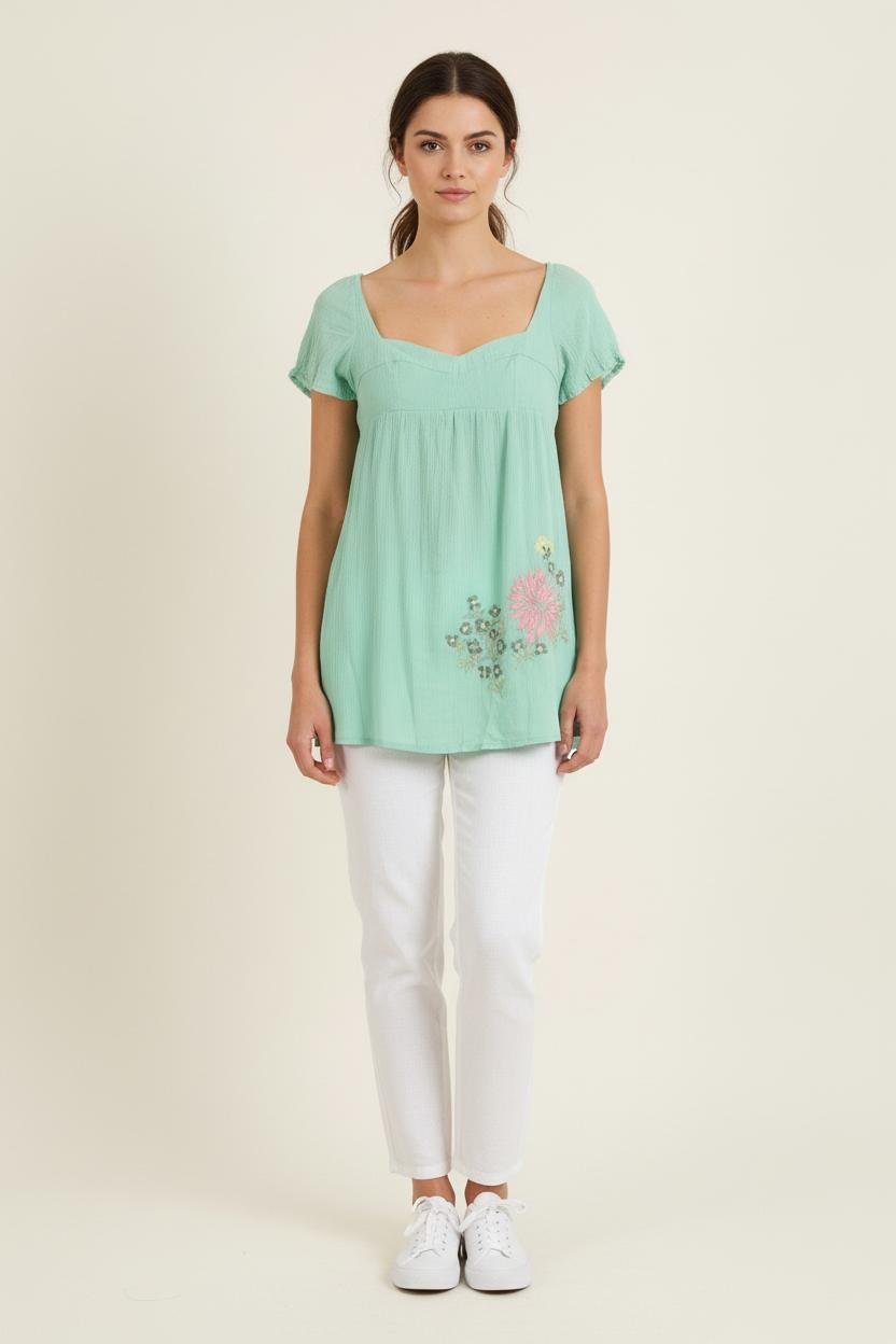 Blouse ANTIK BATIK - Seconde Main Green