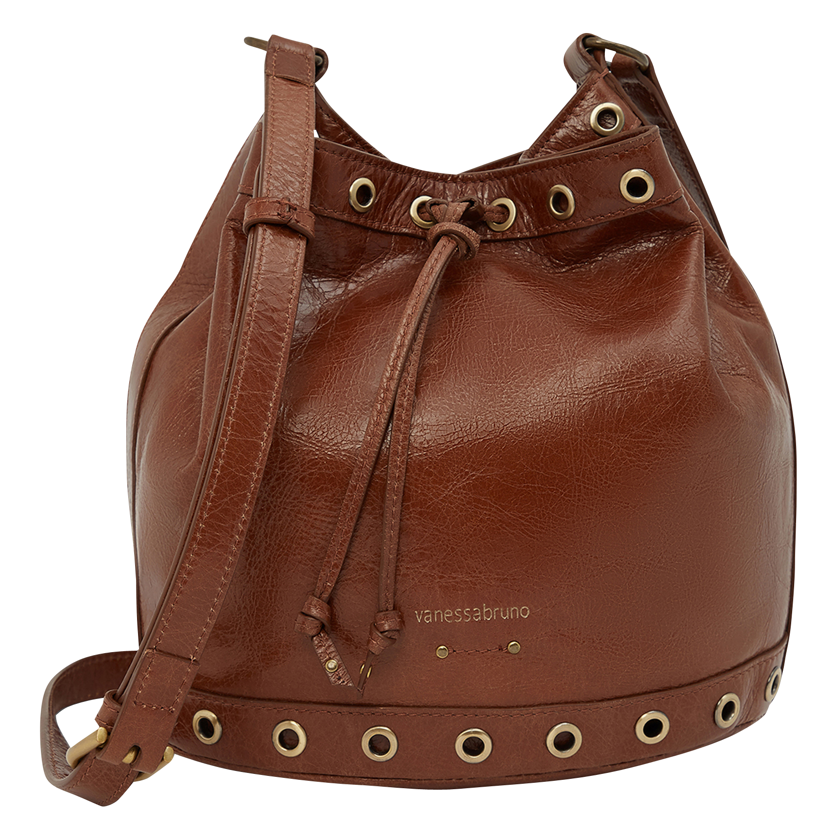 Bolso Saco Al Hombro De Piel Havane Vanessa Bruno - Mujer | des Tendances