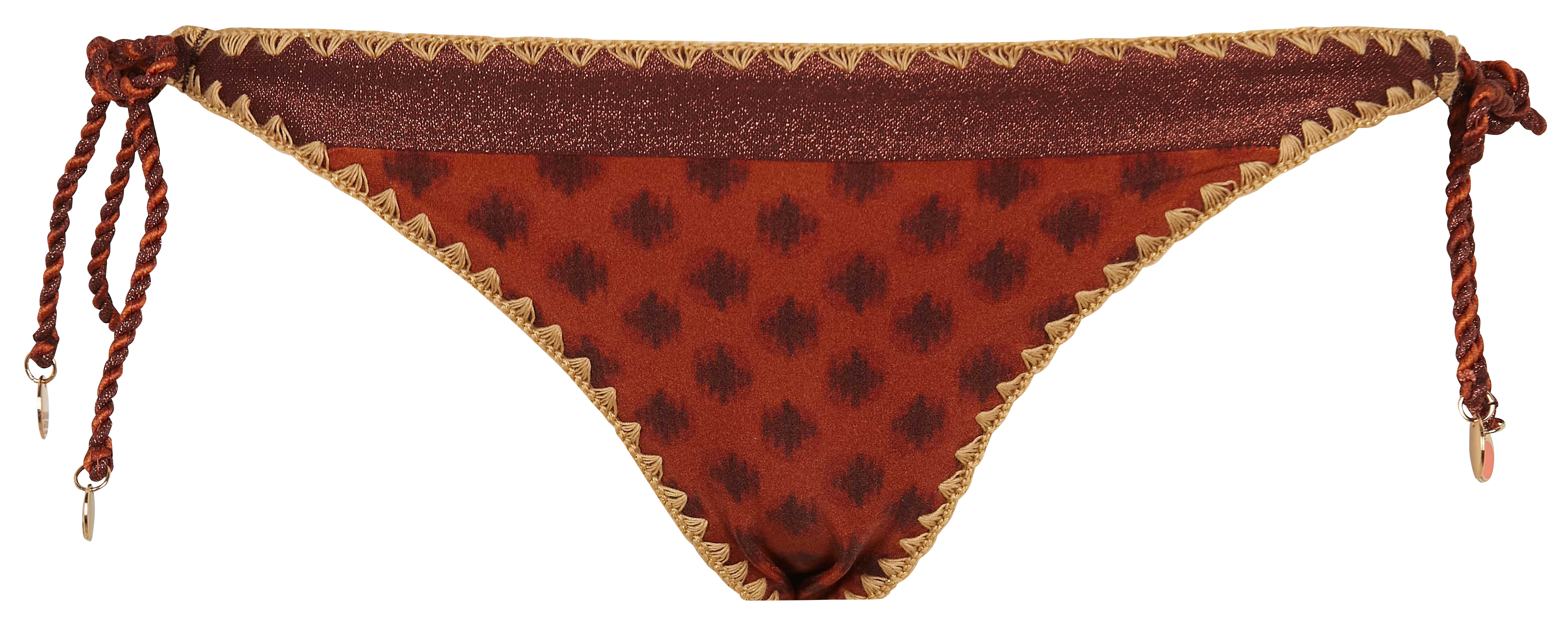 Low-rise bikini bottoms BANANA MOON Brown