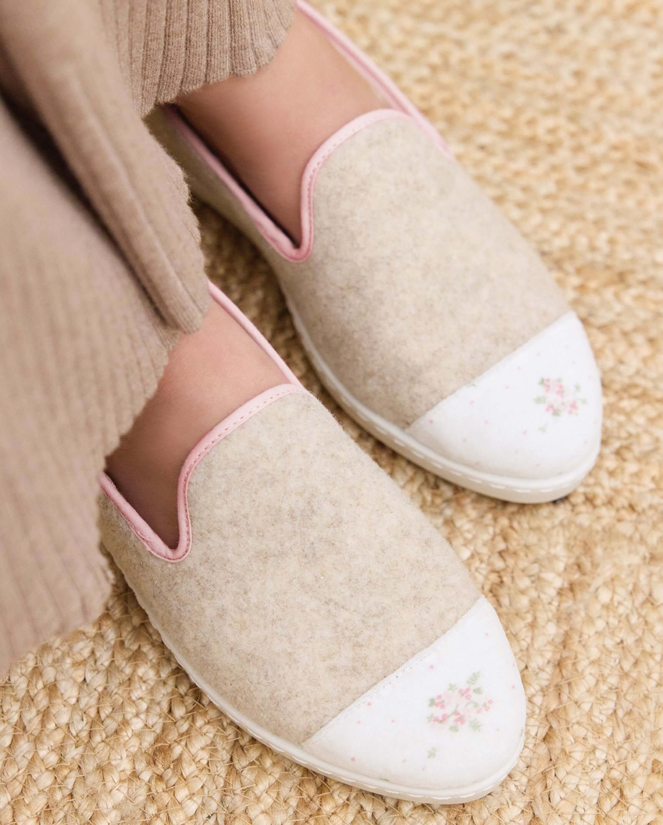 Women's slipper collab' x tartine et chocolat ANGARDE Beige