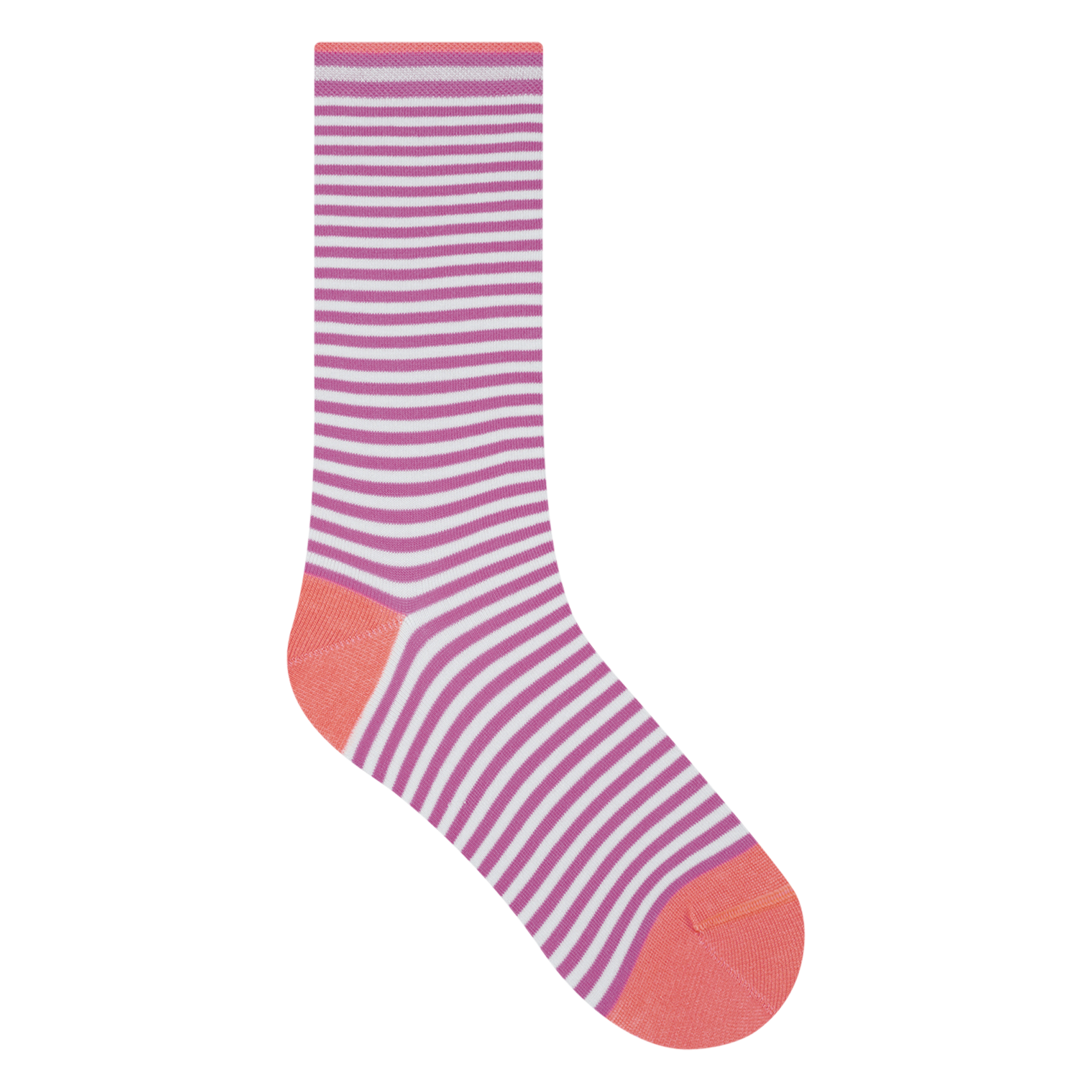 Striped blended cotton socks BLEUFORET