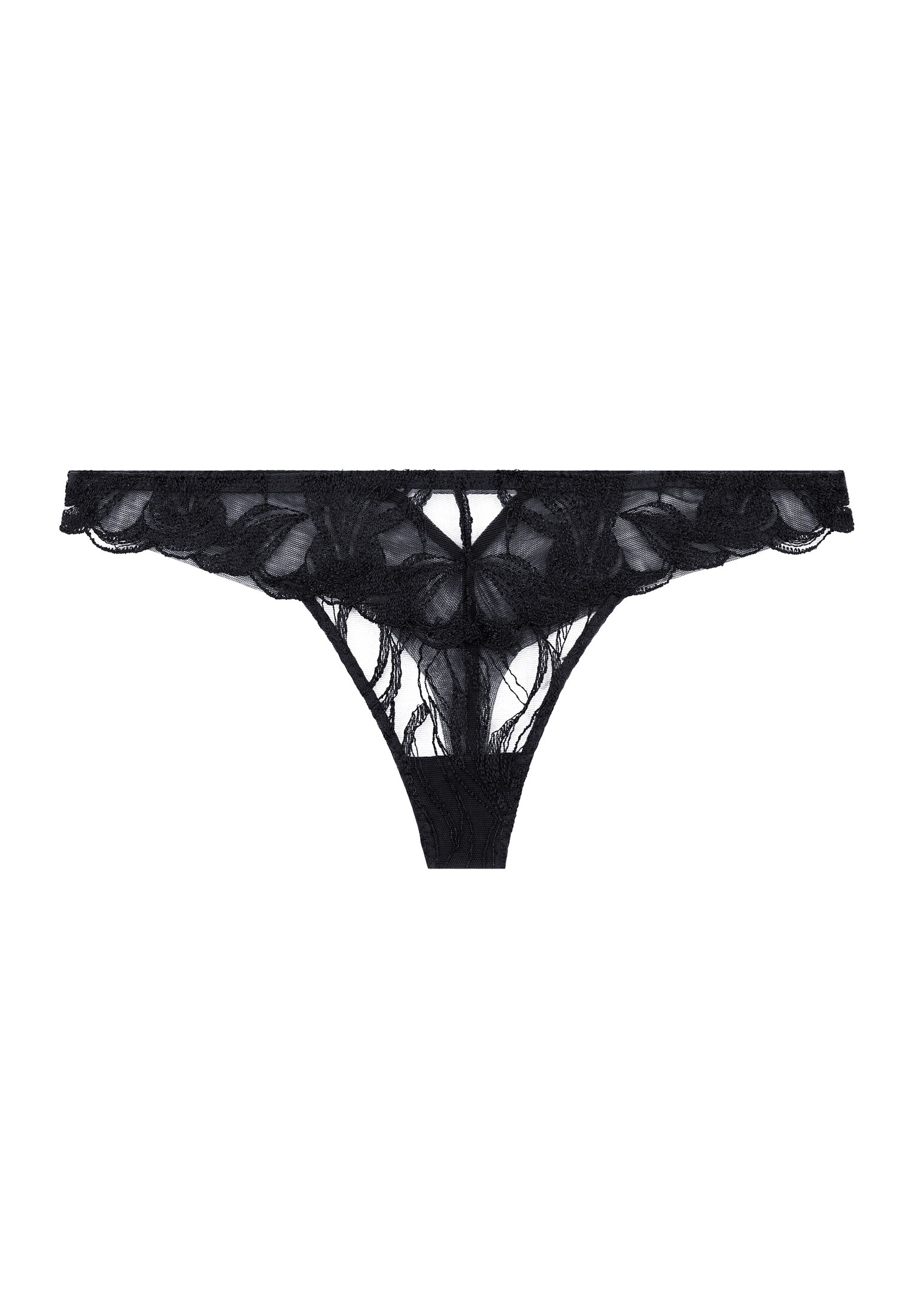 Cotton tanga AUBADE Black