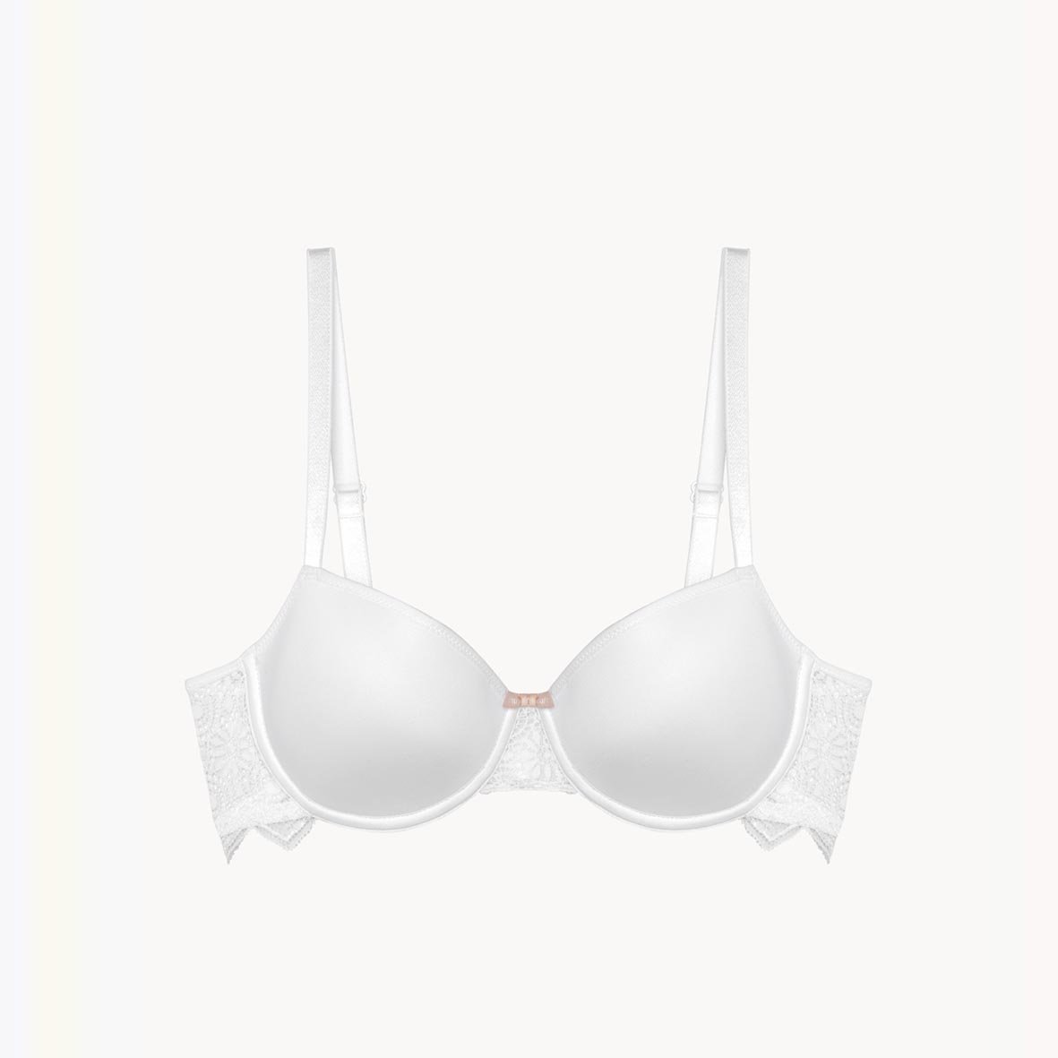 Memory foam padded bra PASSIONATA White
