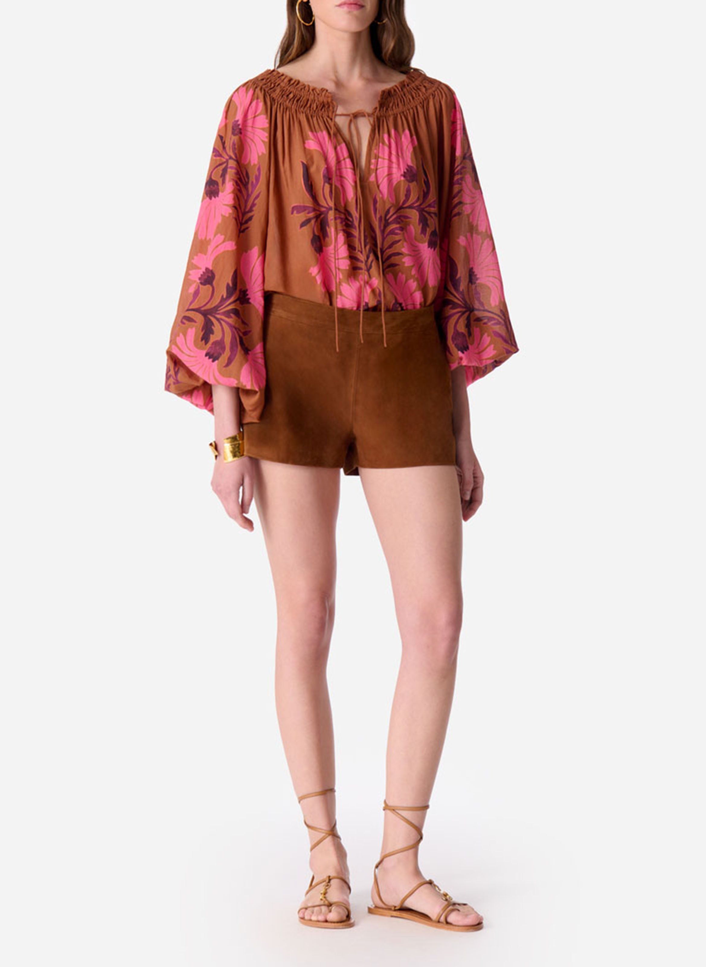 Short droit VANESSA BRUNO Marron