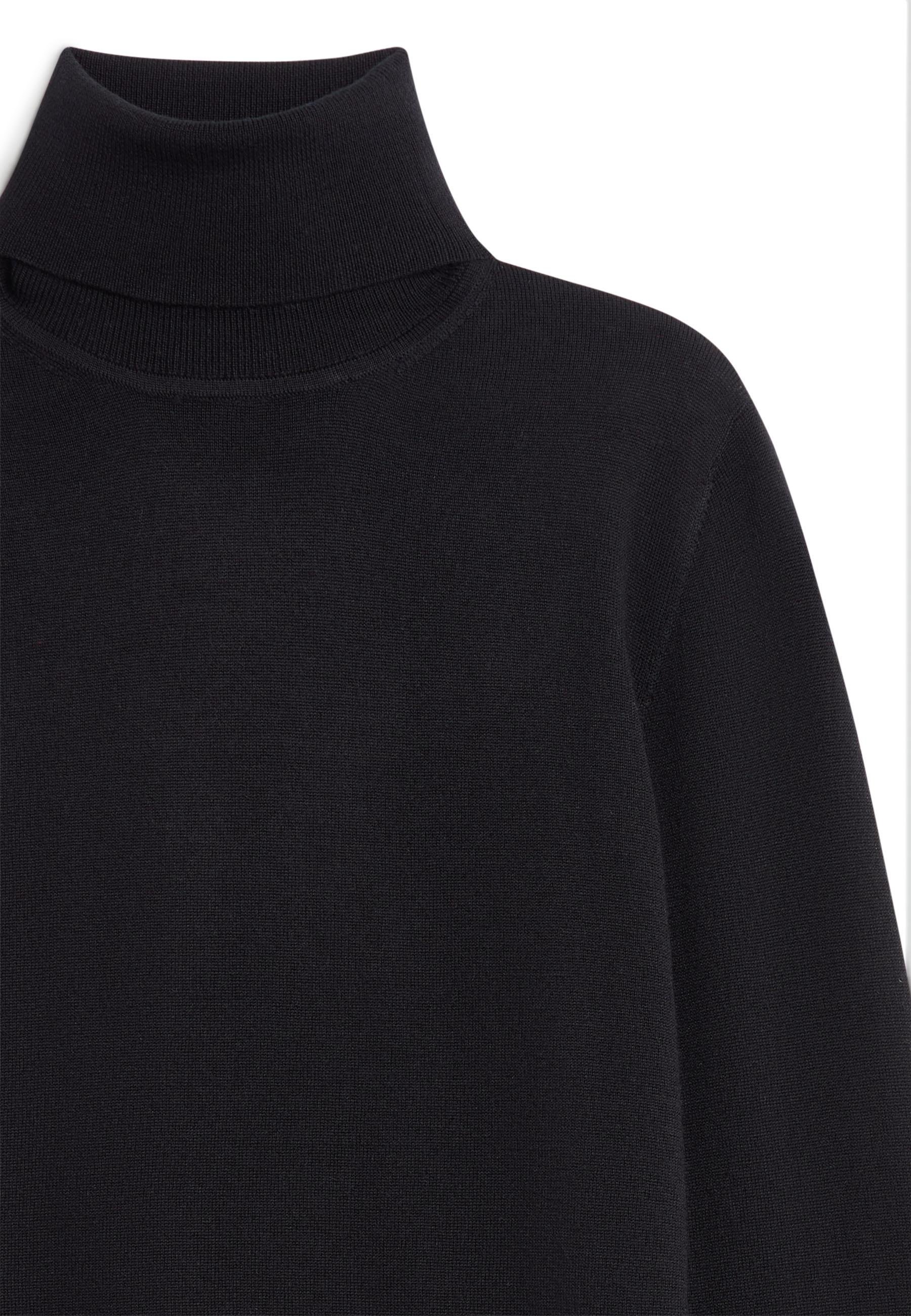 Merino wool roll-neck sweater RODIER Black