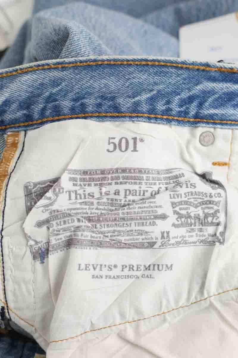 501 straight jeans LEVI'S - Seconde main Blue