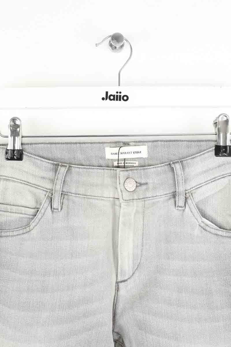 - Straight-leg jeans
- 5 pockets
- Straight cut
- Faded effect ISABEL MARANT ÉTOILE - SECONDE MAIN Grey