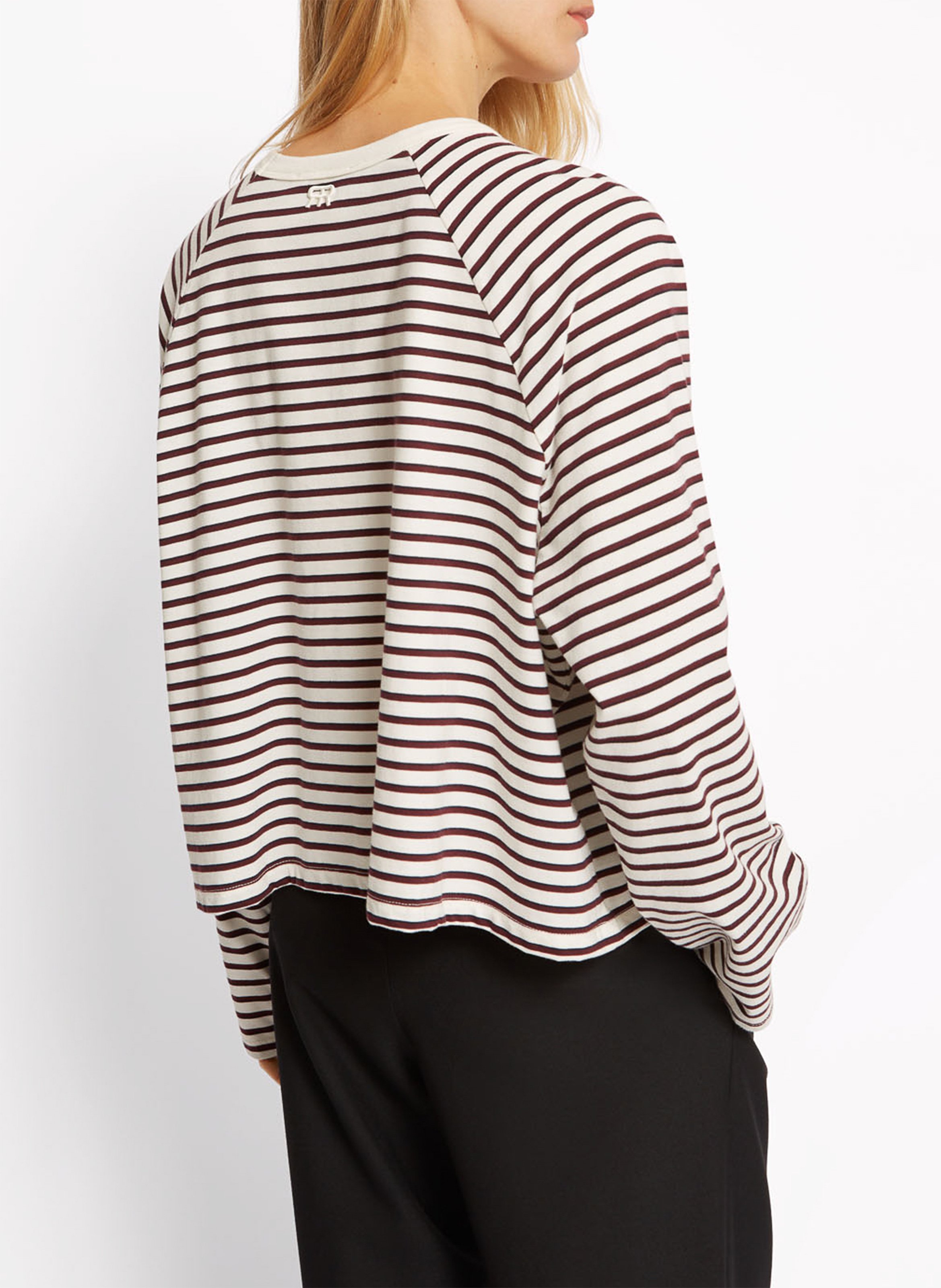 Tee-shirt ample à rayures ROSEANNA Beige