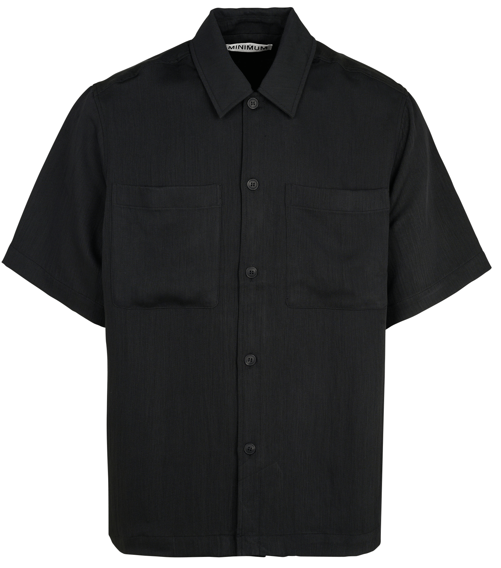 Straight shirt Black