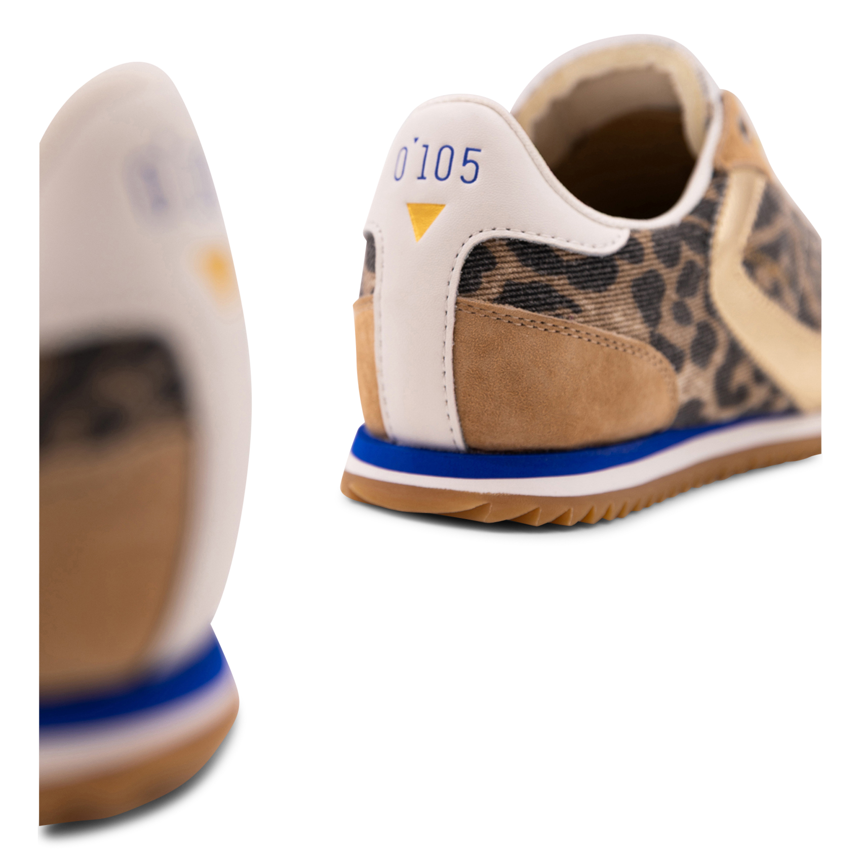 Baskets basses à lacets 0'105 Beige