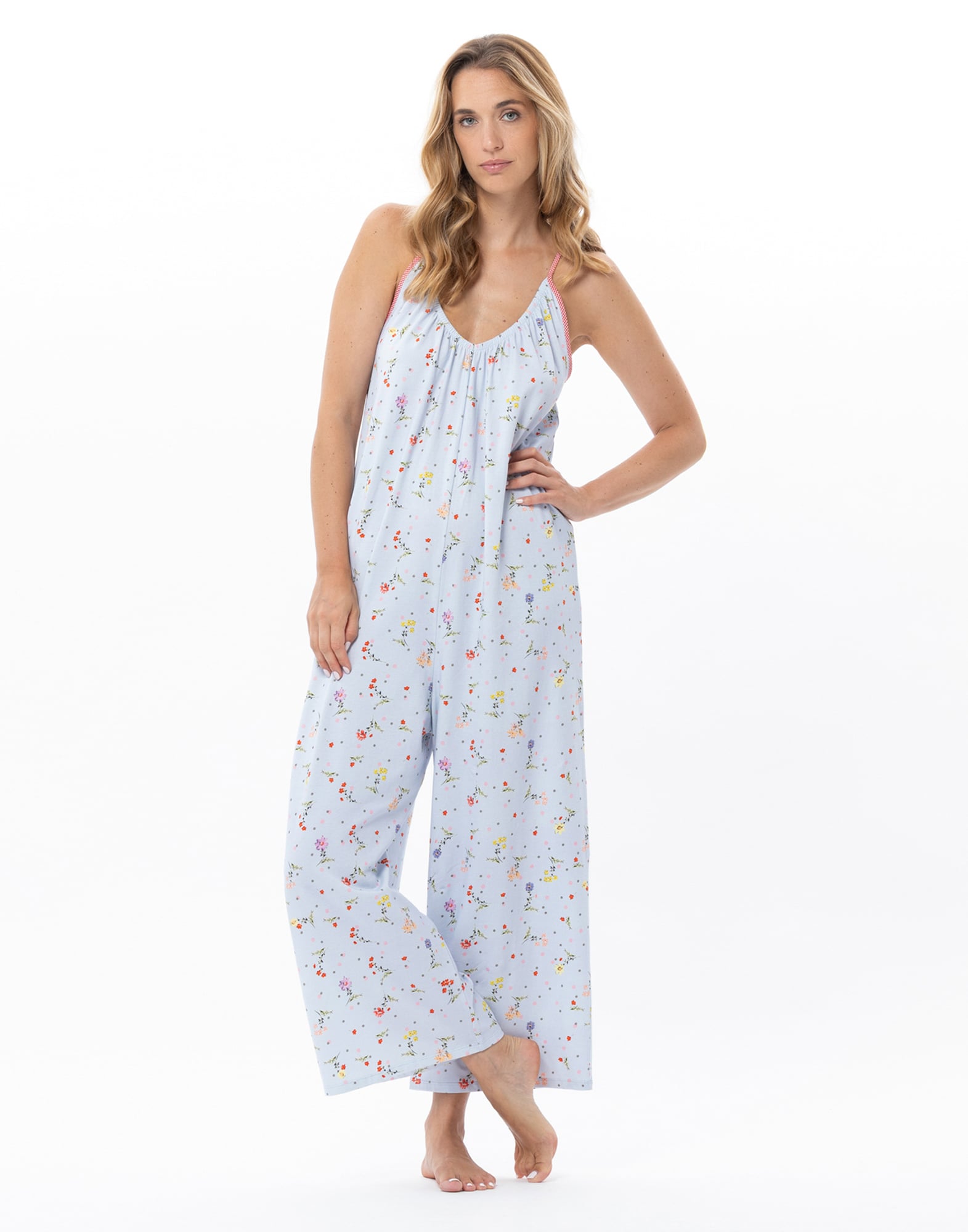 Combi pantalon en coton LE CHAT Multicolore
