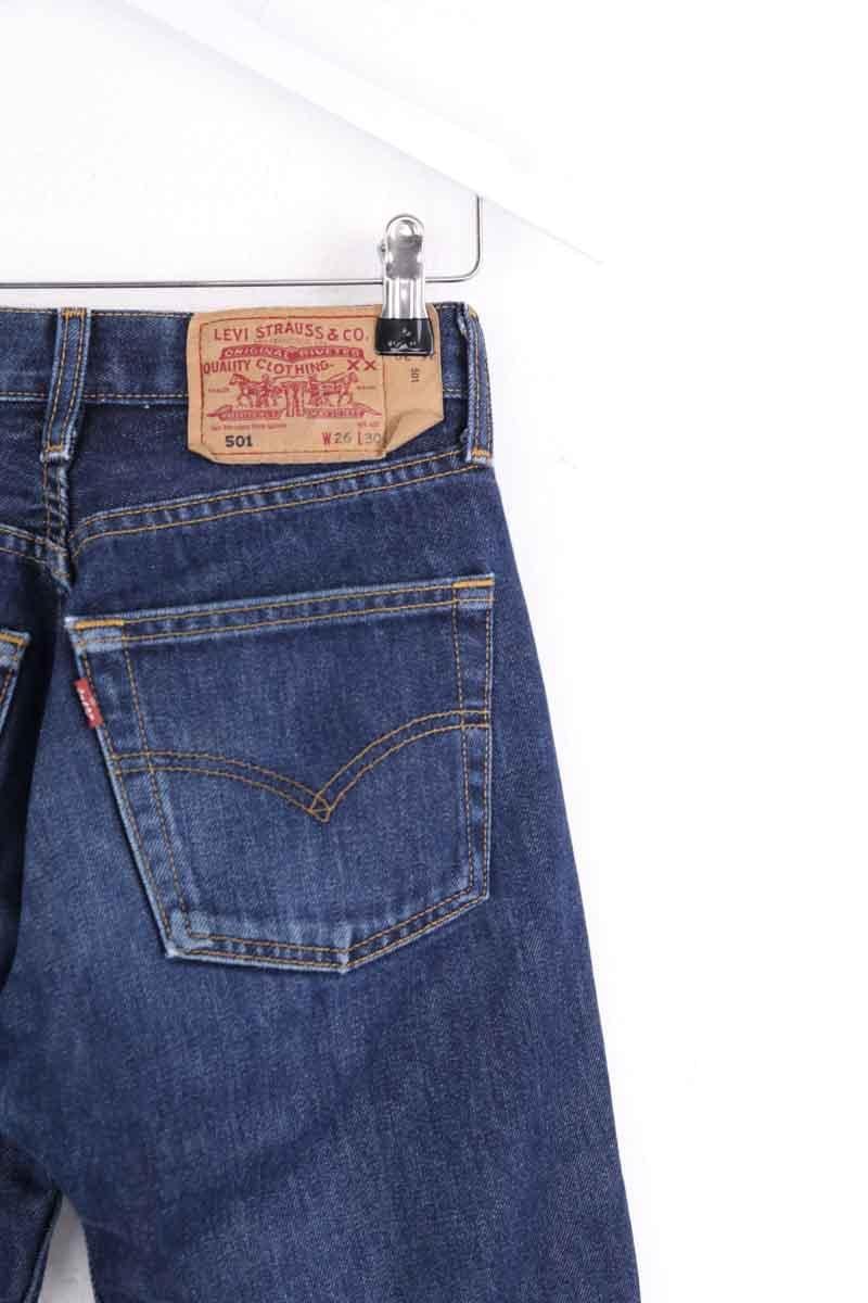 501 straight jeans LEVI'S - Seconde main Blue