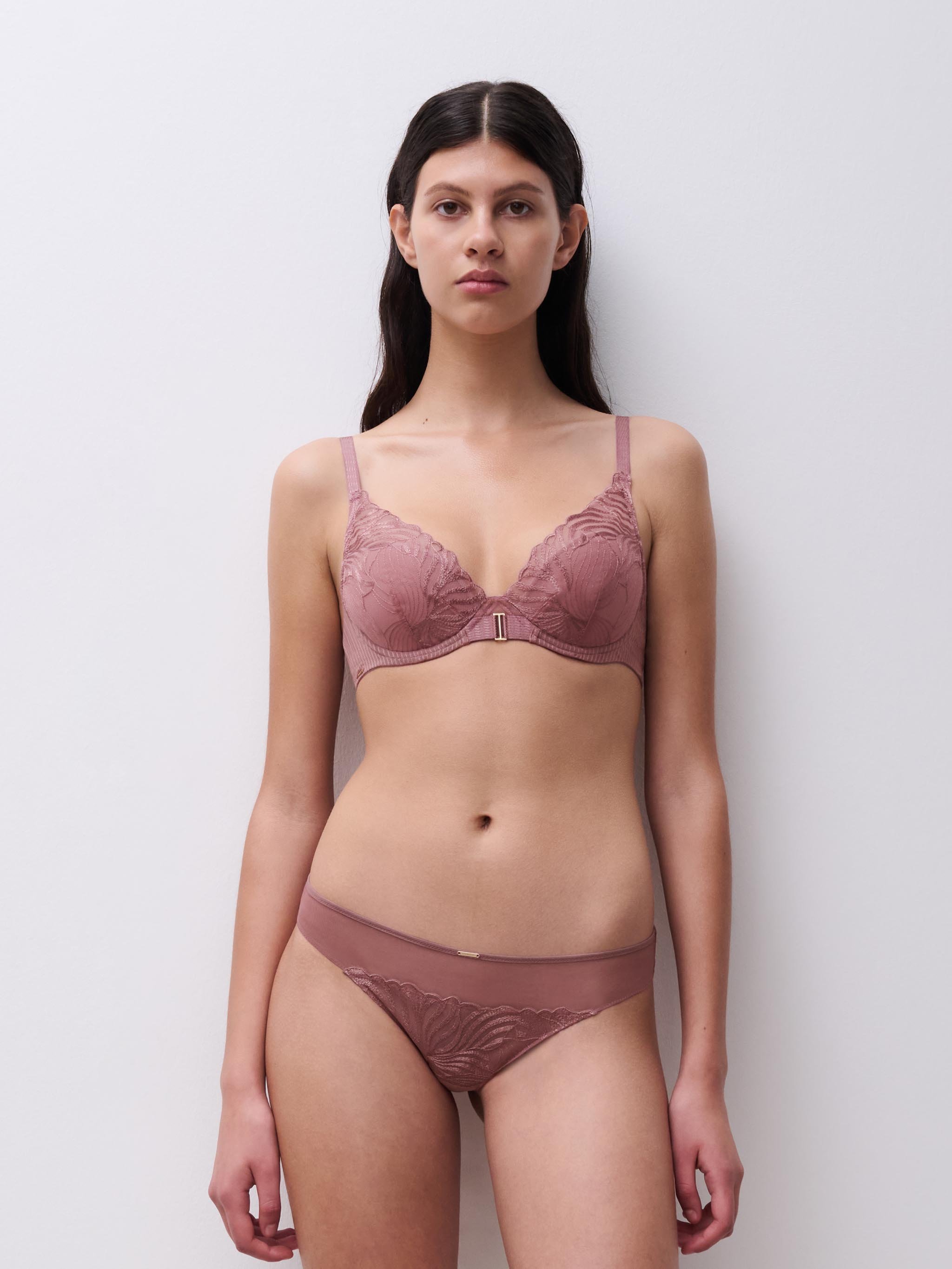 Cotton tanga | Brown CHANTELLE Women