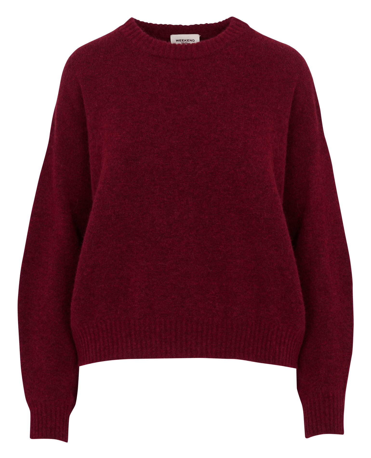 Pull ample col rond en alpaga mélangé MAX MARA WEEK END Prune