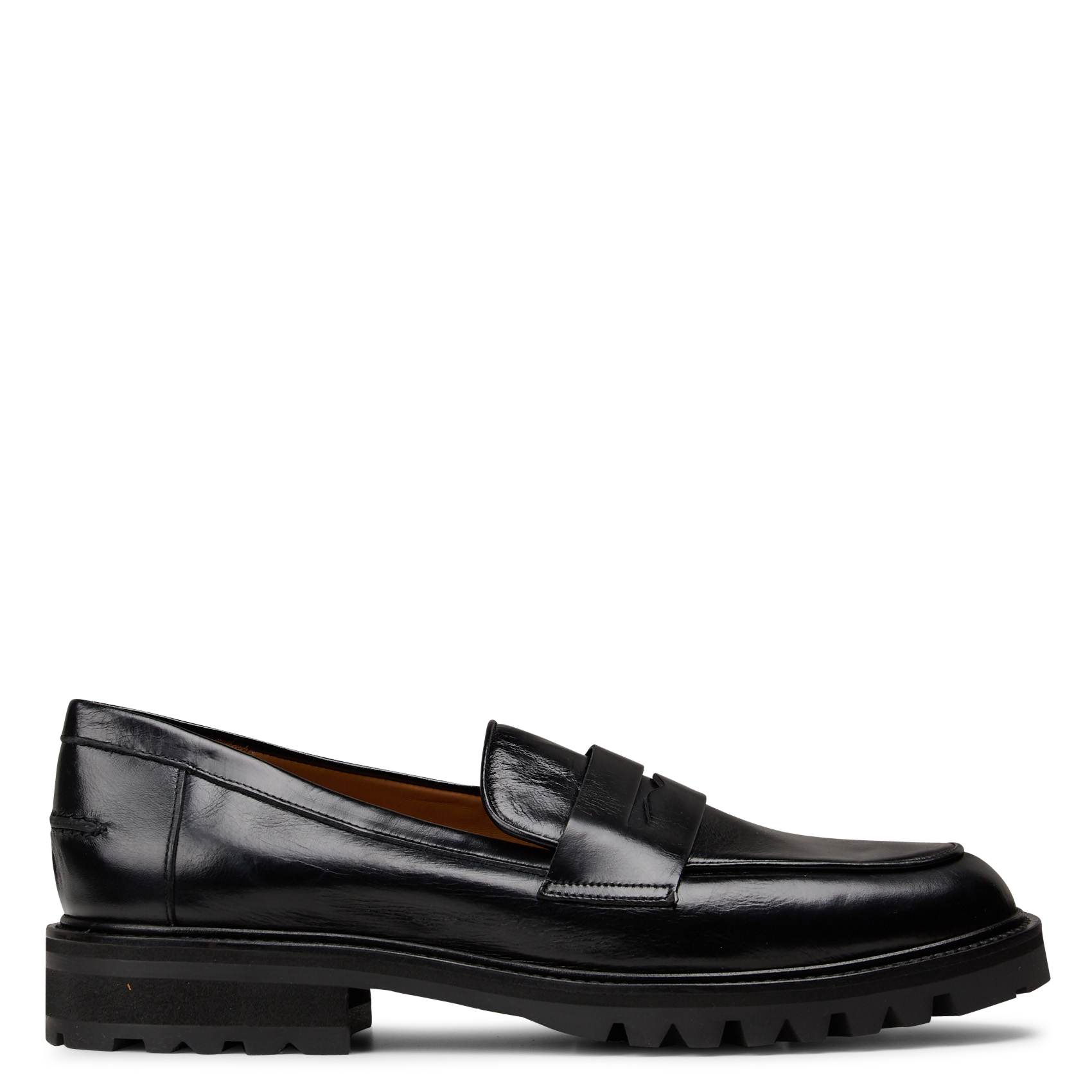 Leather loafers BILLI BI Black