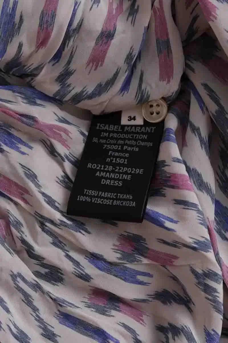 Dress ISABEL MARANT ÉTOILE - SECONDE MAIN White