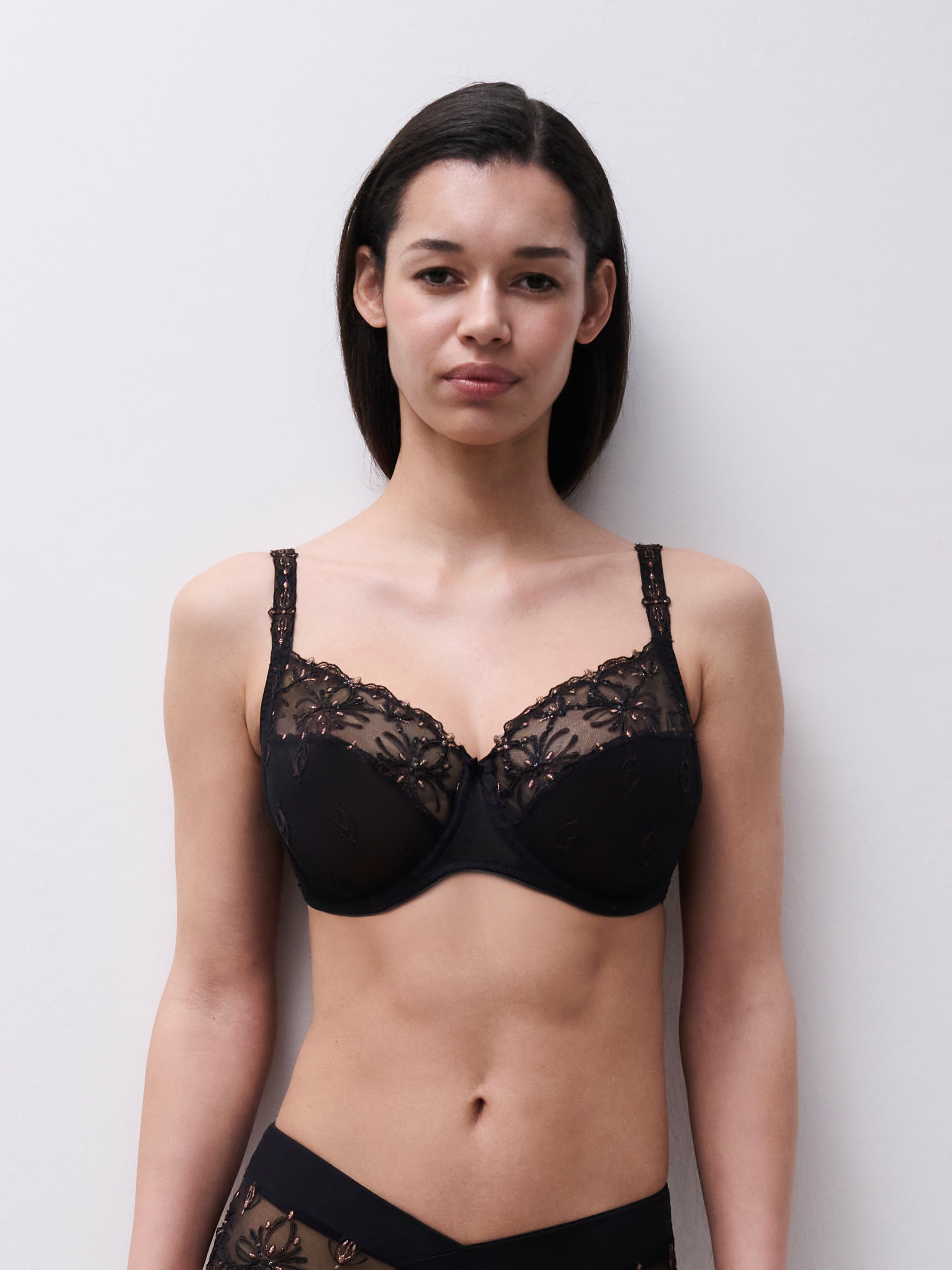 Full-cup bra CHANTELLE Black