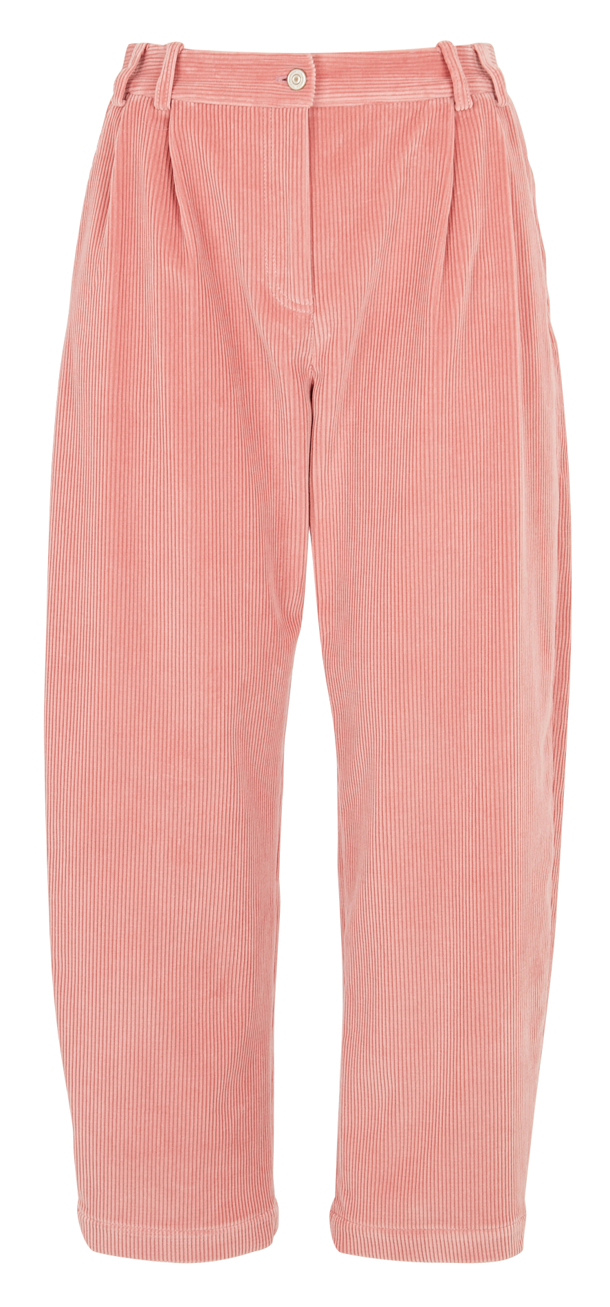 Ribbed cotton wide-leg pants PAUL SMITH Pink