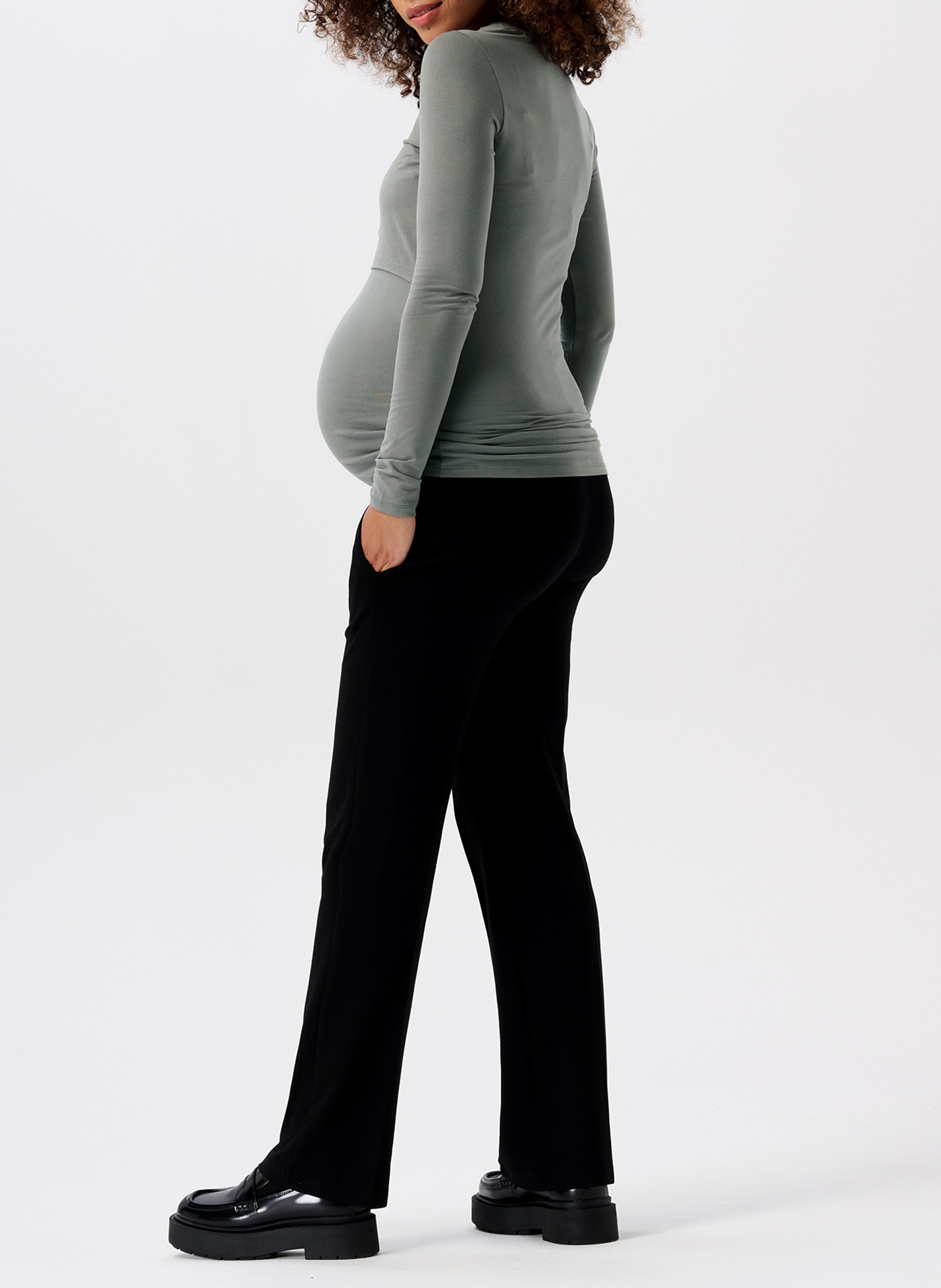 Tee-shirt col rond d'allaitement  NOPPIES Vert