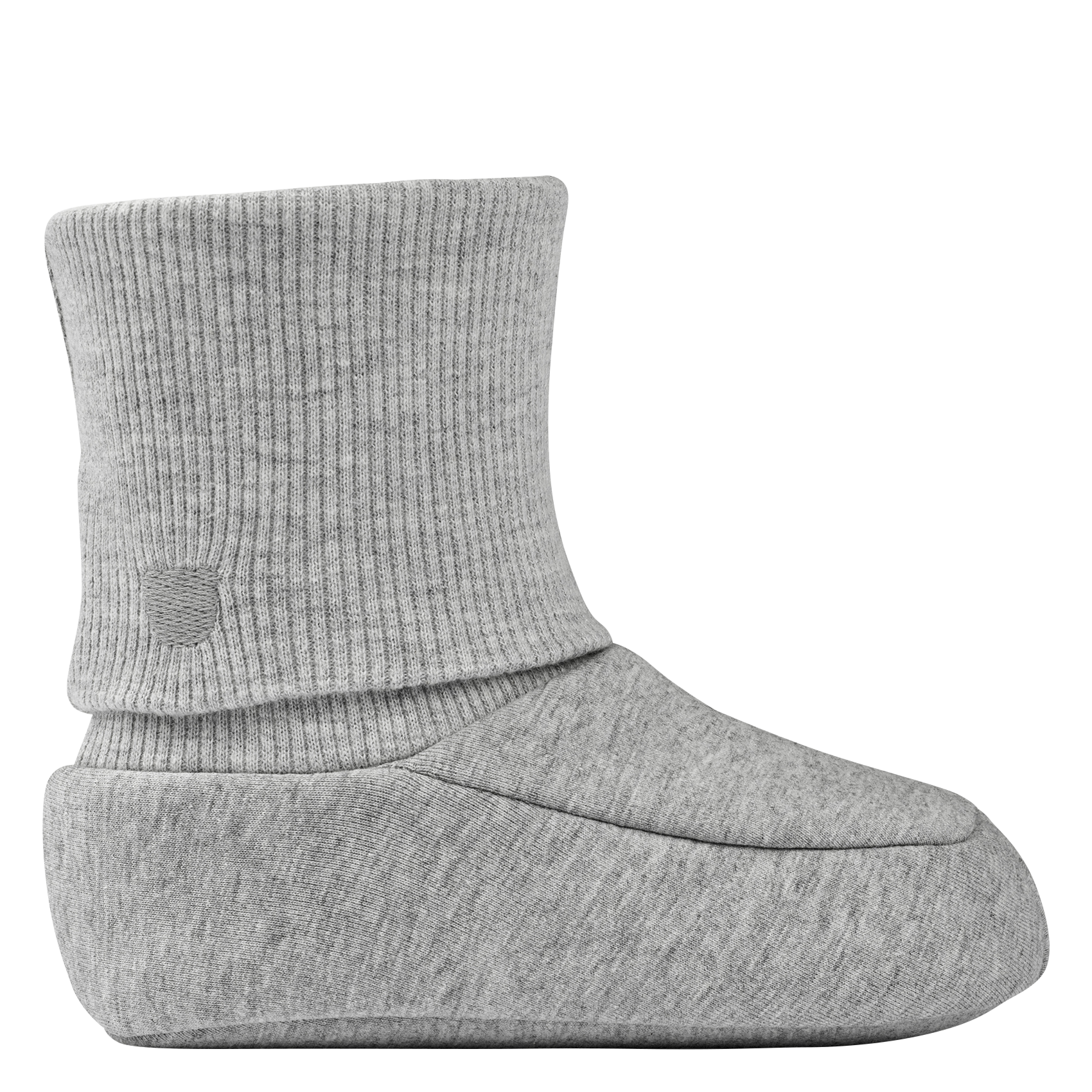 Chaussons en coton bio mélangé  AGGI Light grey melange