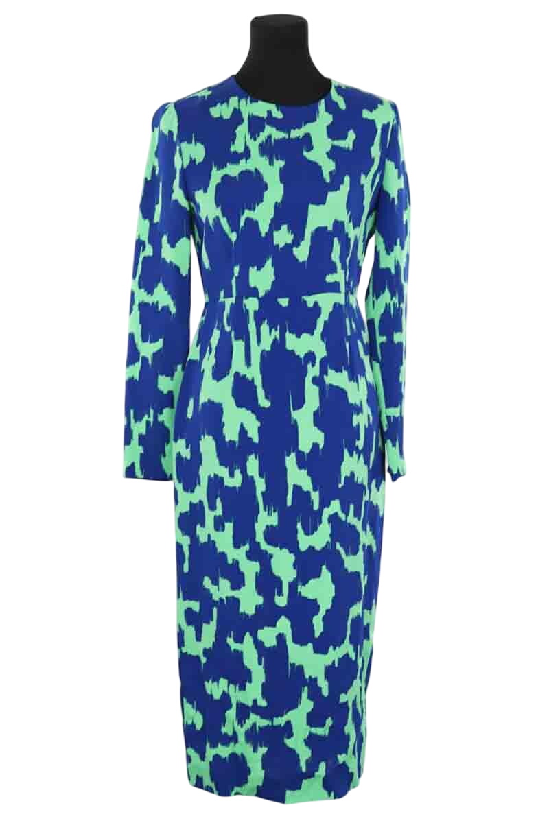 Blue dress DIANE VON FURSTENBERG - Seconde Main Blue