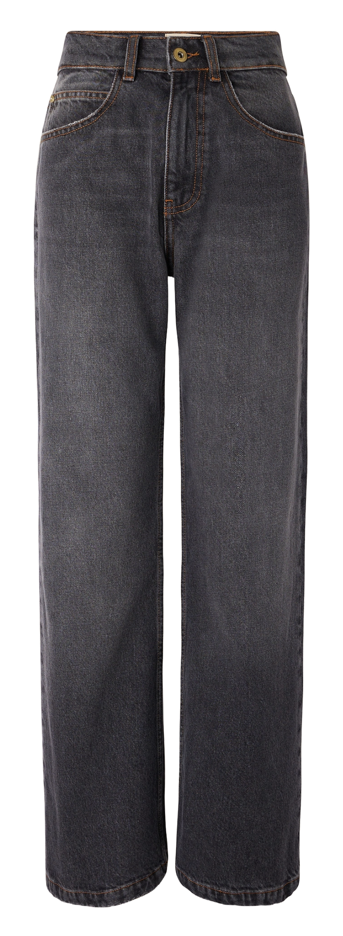 Jean flare délavé taille mi-haute SESSUN Gris