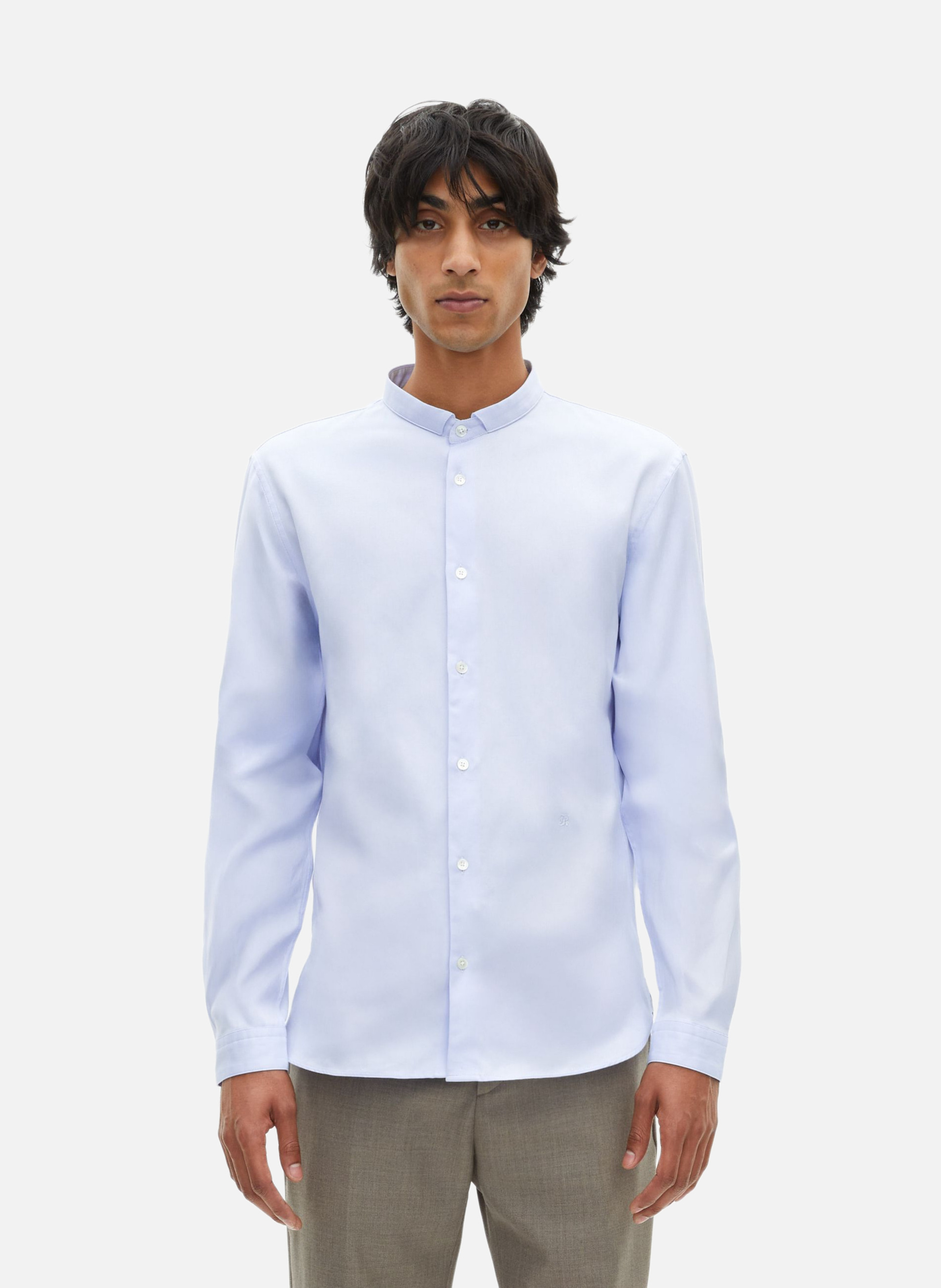 Formal shirt with officer collar THE KOOPLES Blue