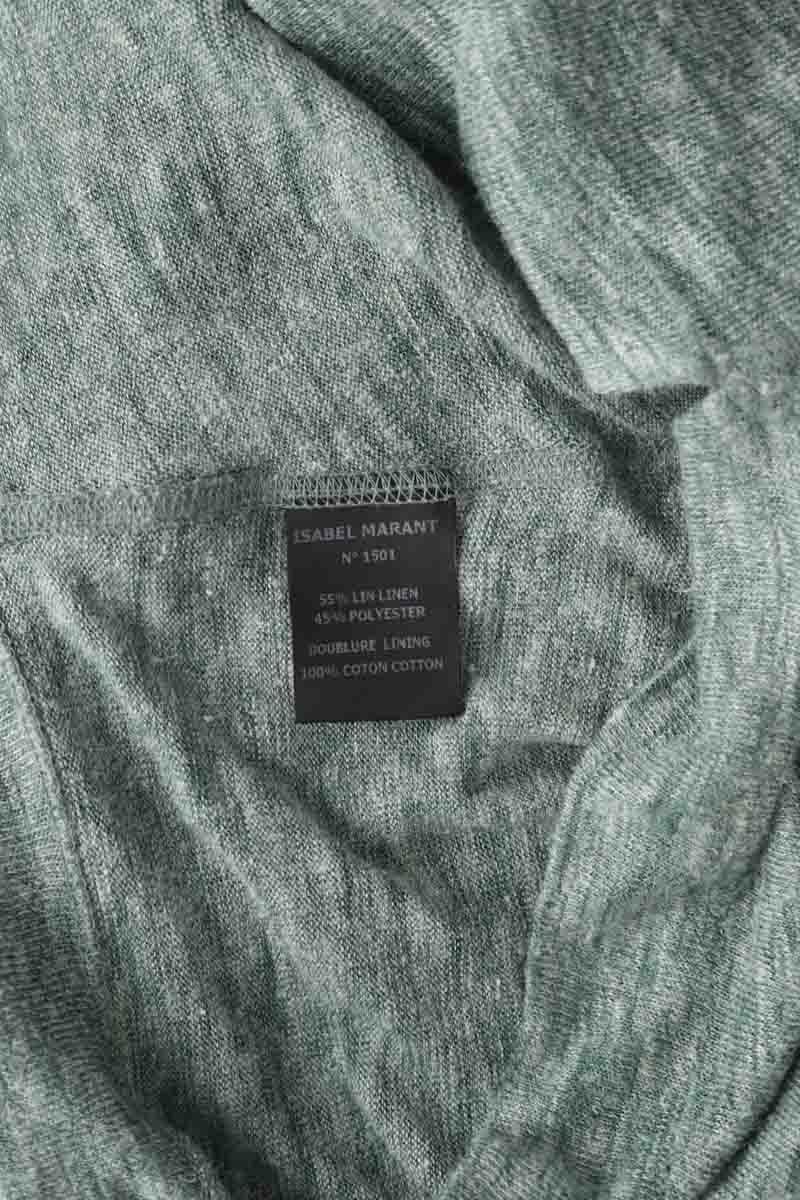 Fine-knit sweater ISABEL MARANT ÉTOILE - SECONDE MAIN Grey