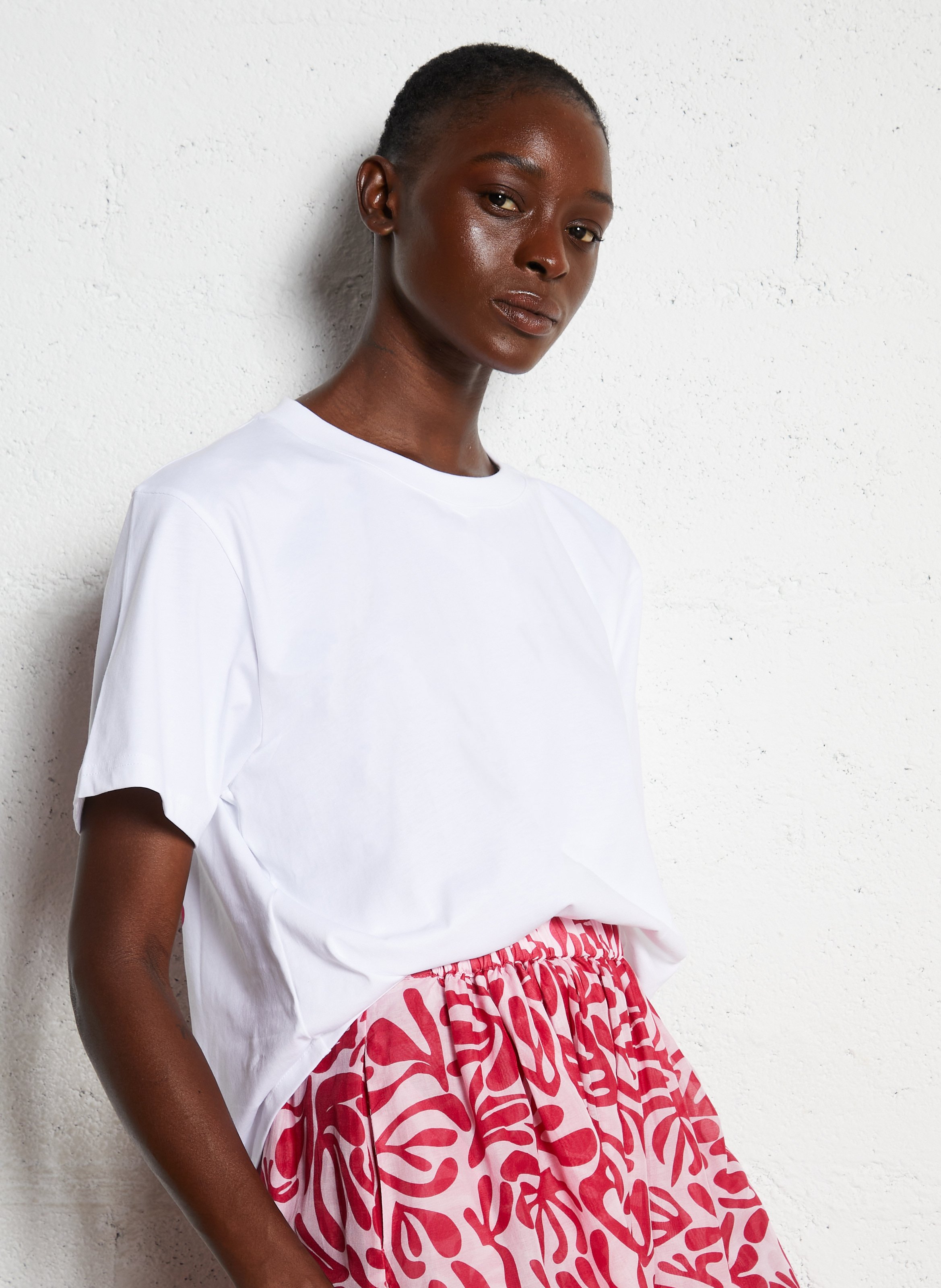 Tee-shirt oversize en coton ELISE CHALMIN Beige