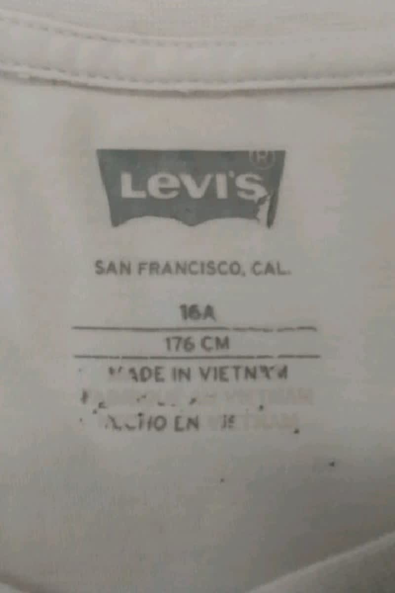 T-shirt LEVI'S - Seconde main White