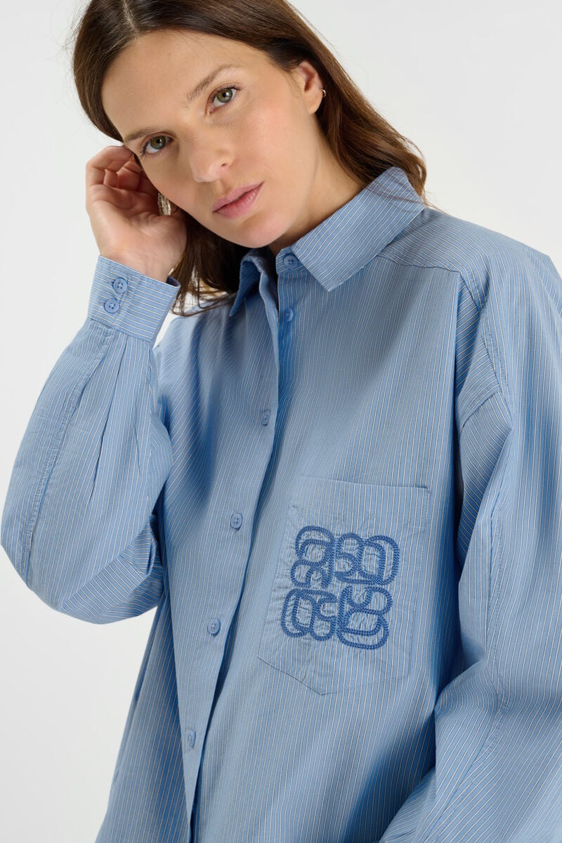 Shirt LE TEMPS DES CERISES Blue