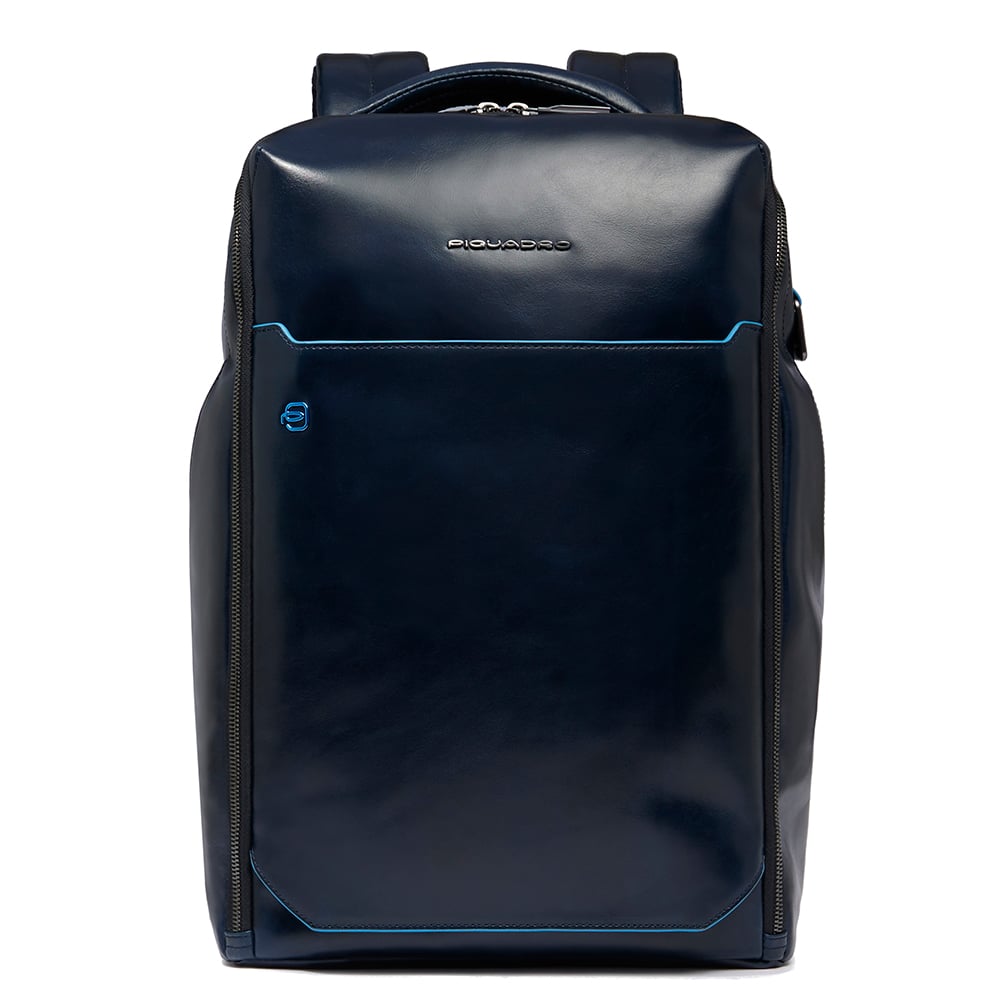 Backpack for laptop and ipad® with shockproof protection and RFID protection, anti-theft cable PIQUADRO
