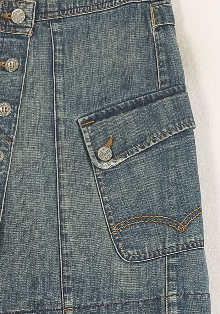 Short & midi skirt LEVI'S - Seconde main Blue