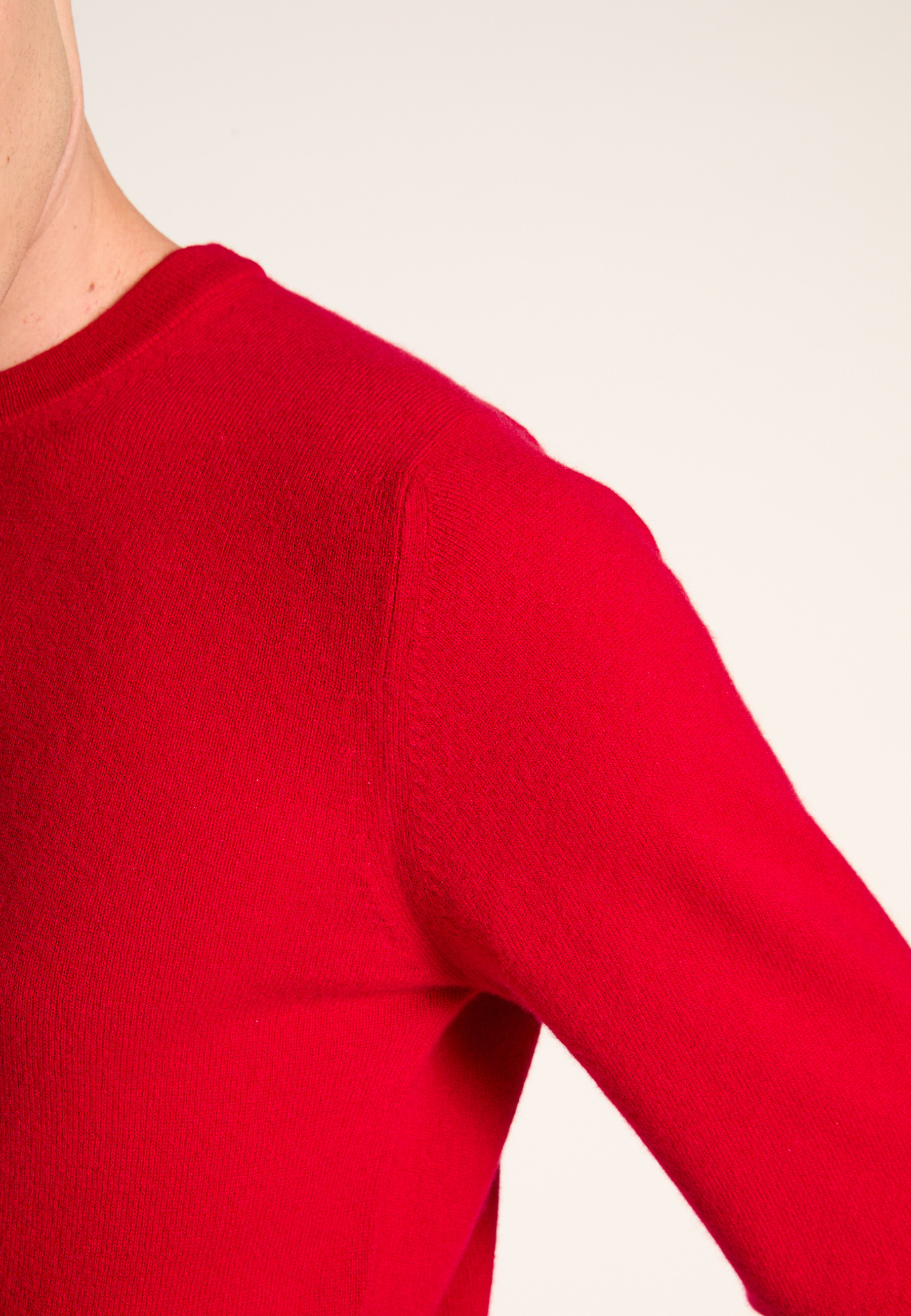 Cashmere sweater MAISON MONTAGUT Red