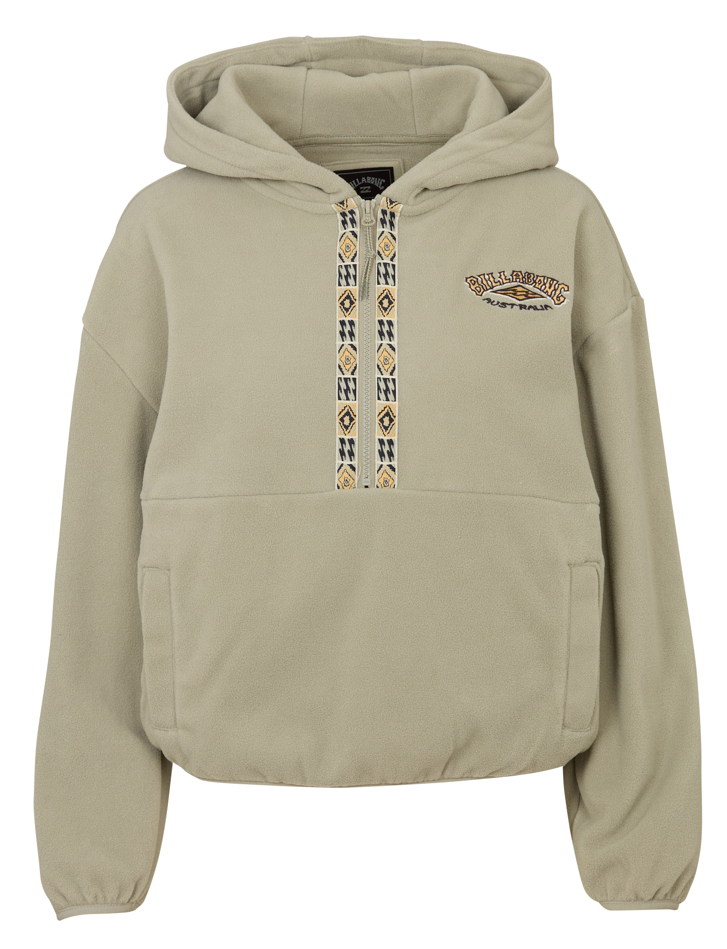 Polaire à capuche BILLABONG Vert