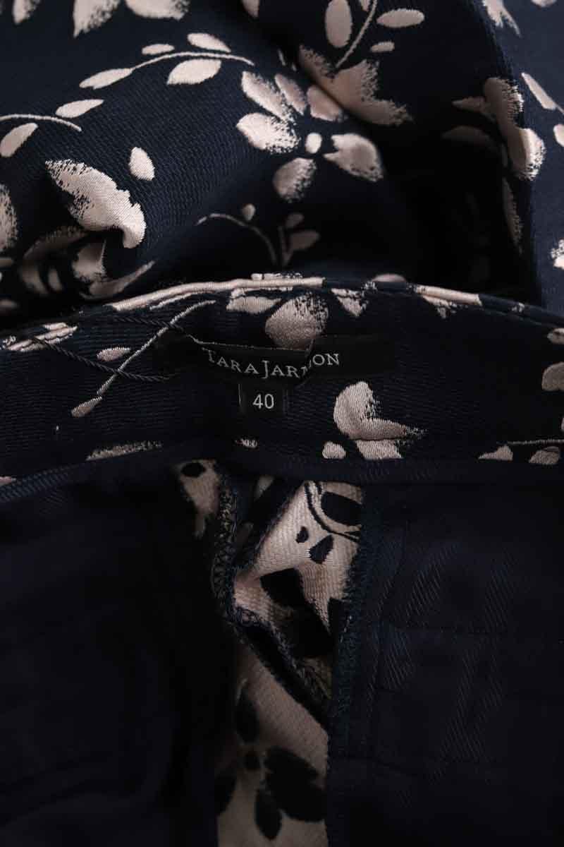 Carrot trousers TARA JARMON - Seconde Main Black