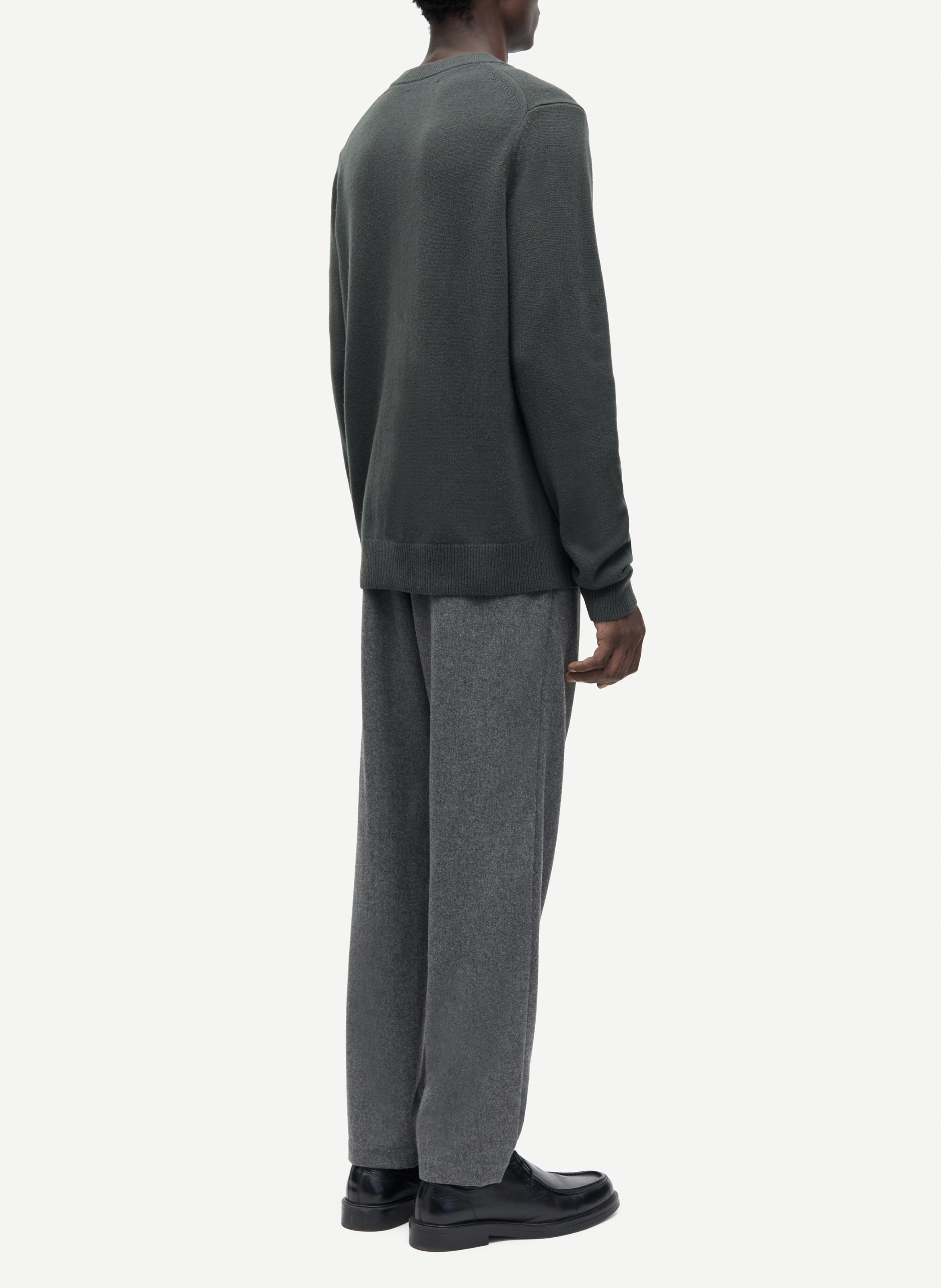 Jersey de lana merina SAMSOE SAMSOE Verde