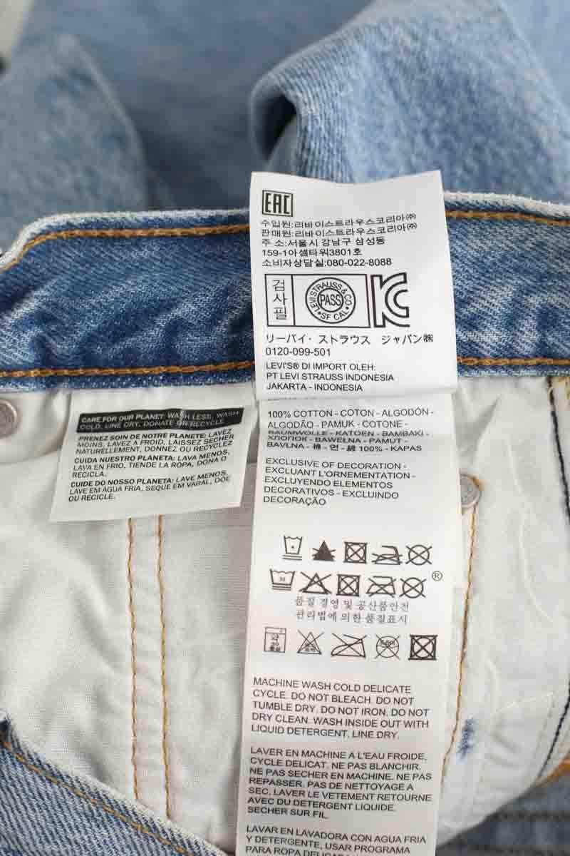 501 straight jeans LEVI'S - Seconde main Blue