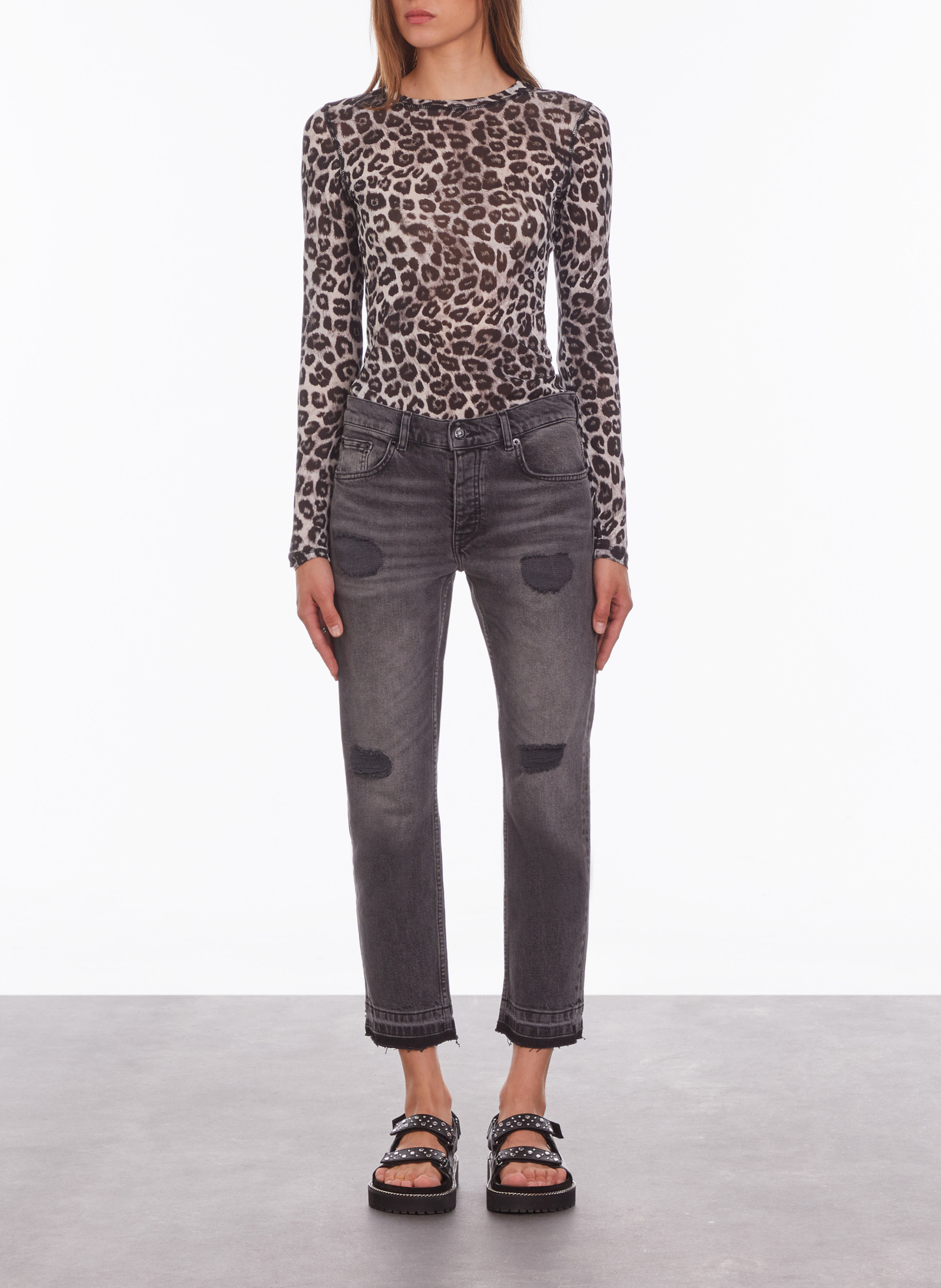 Jean droit  THE KOOPLES Multicolore