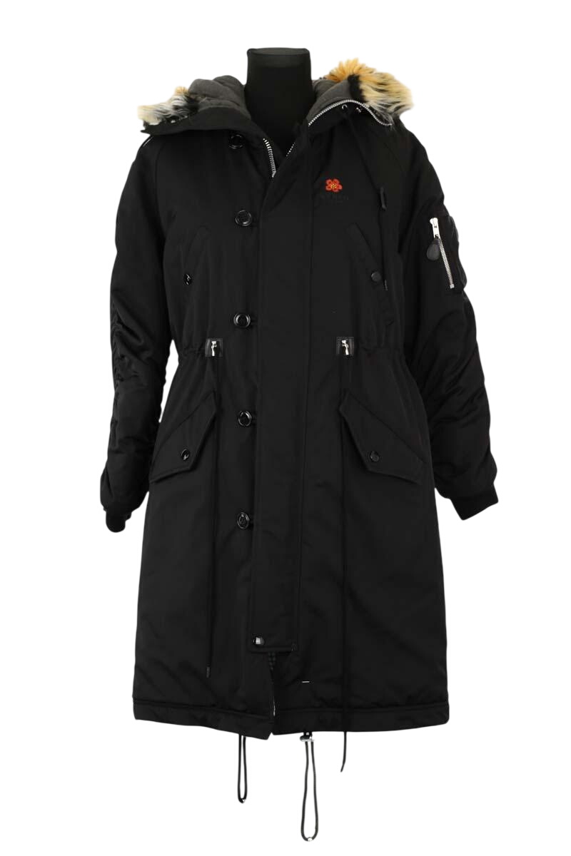 Coat KENZO - SECONDE MAIN Black