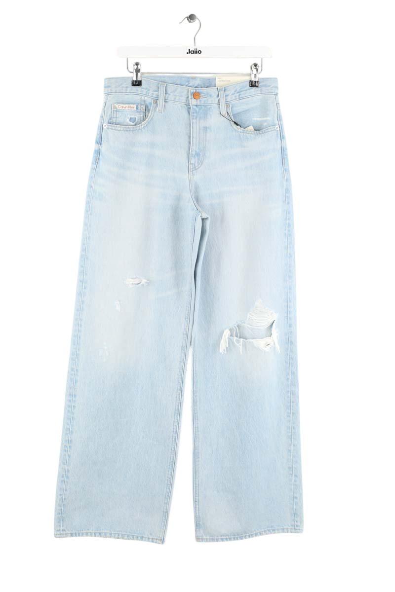 Wide trousers CALVIN KLEIN - Seconde Main Blue
