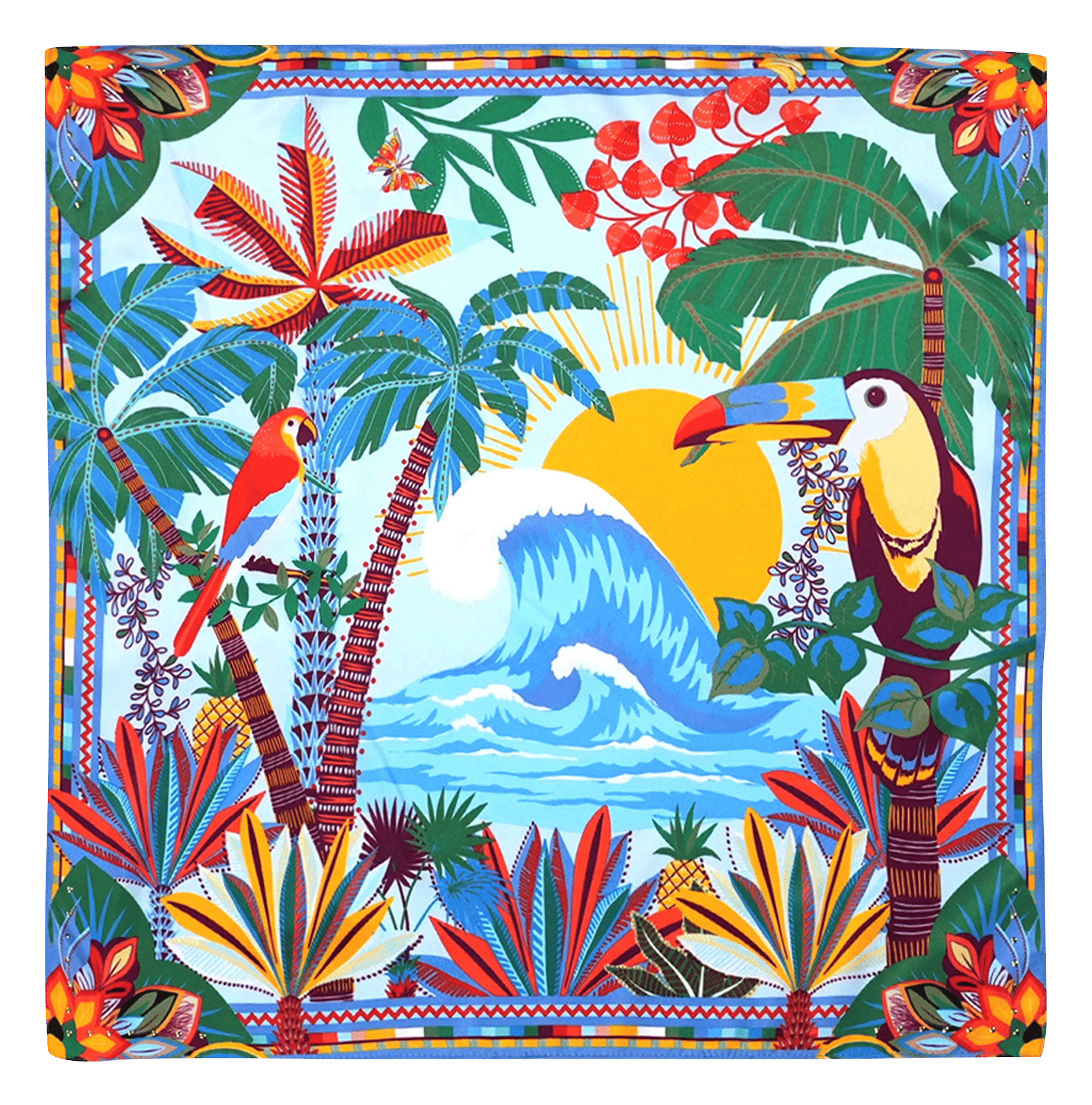 - 86 x 182 cm. WILD Blau