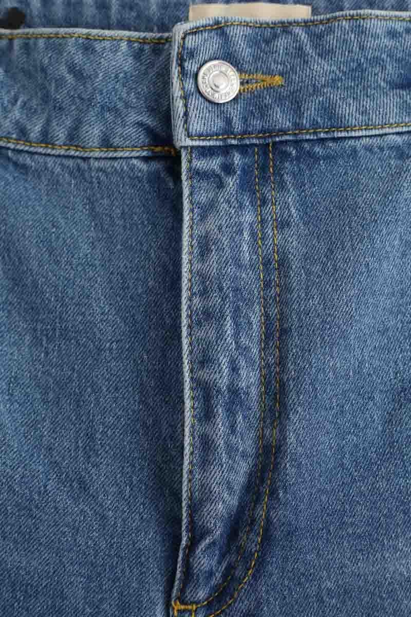 Straight cotton-blend pants SEZANE - Seconde main Blue