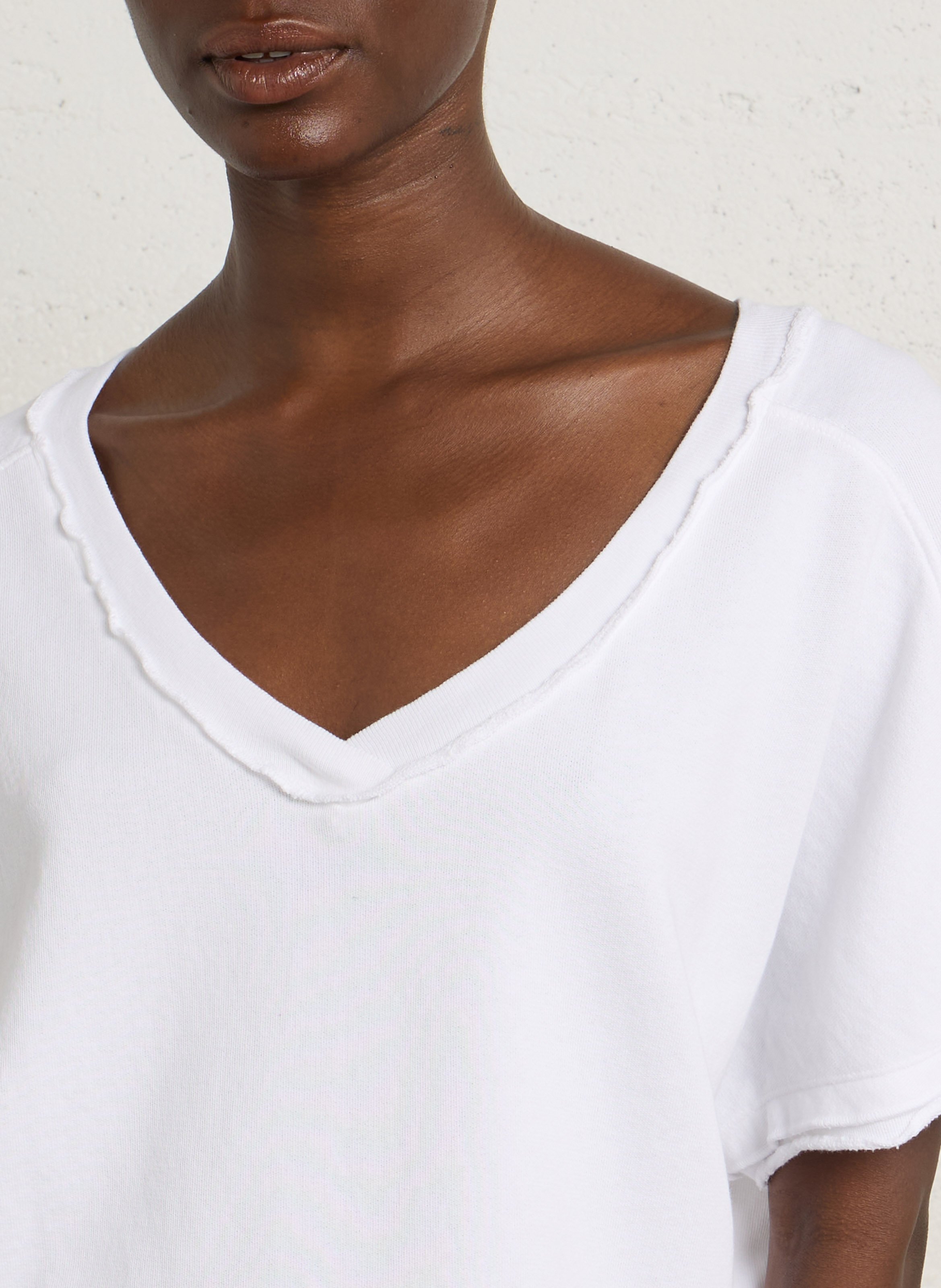 T-shirt oversize en coton AMERICAN VINTAGE Blanc