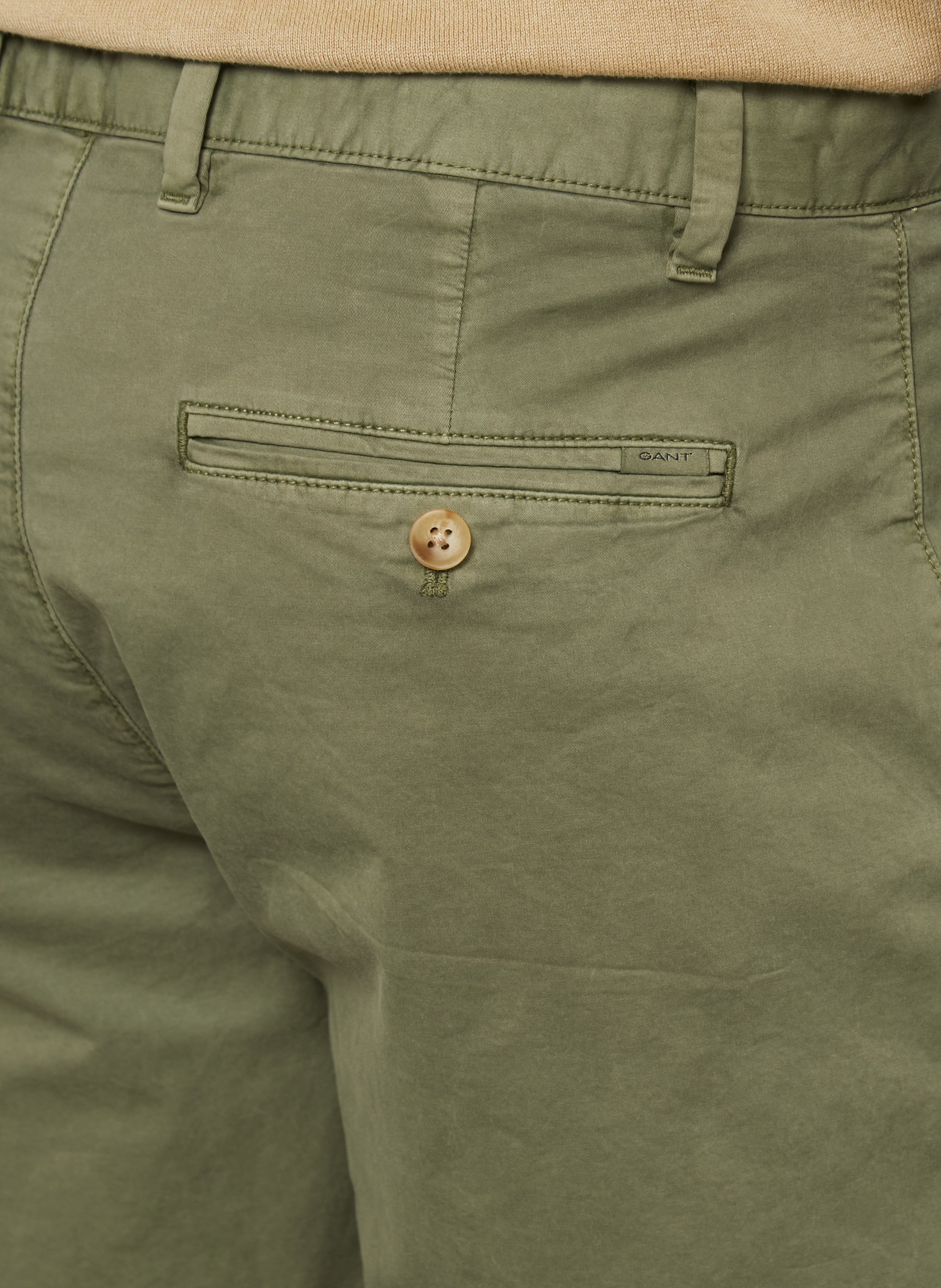 Short en coton GANT Vert