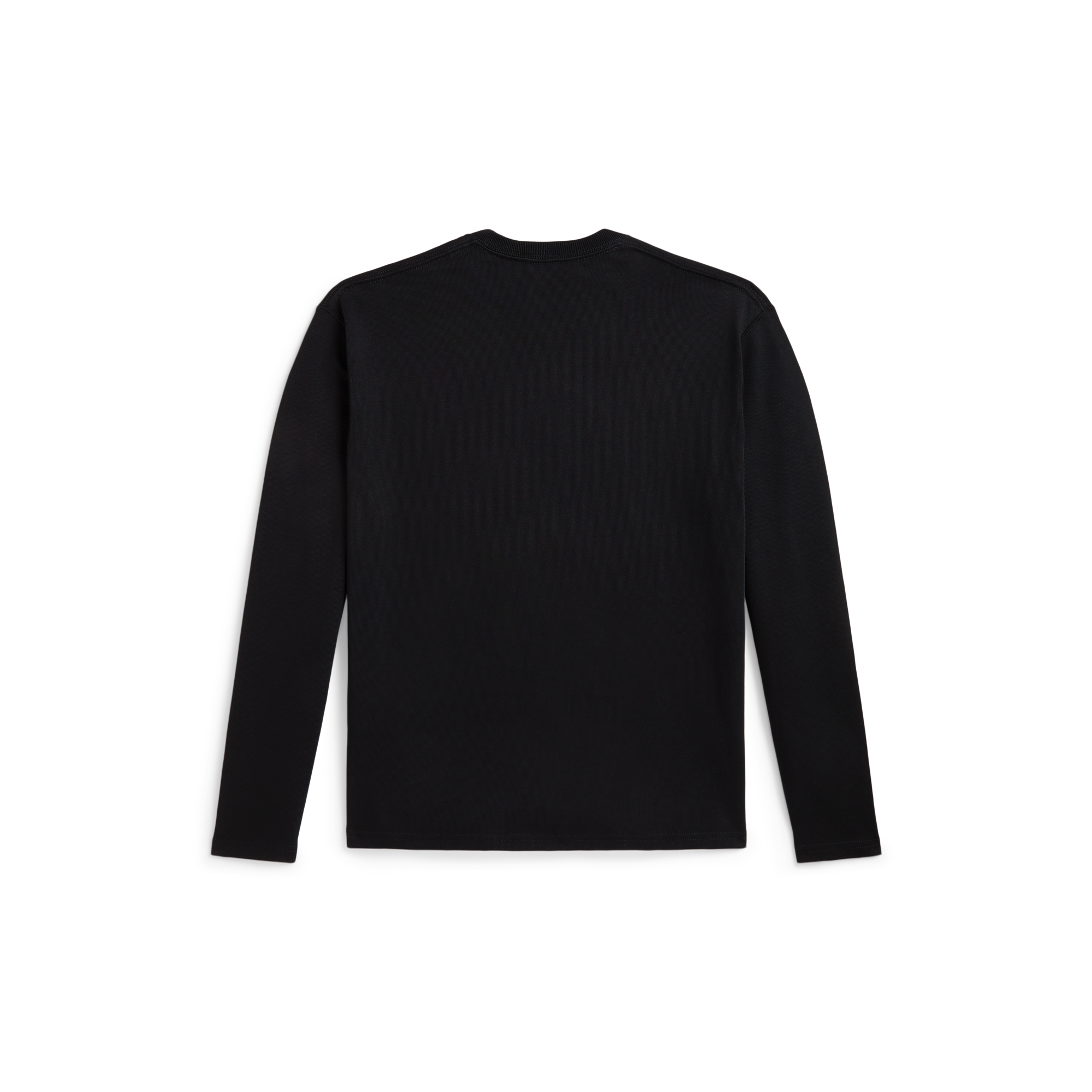 Tee-shirt droit col rond brodé POLO RALPH LAUREN Noir