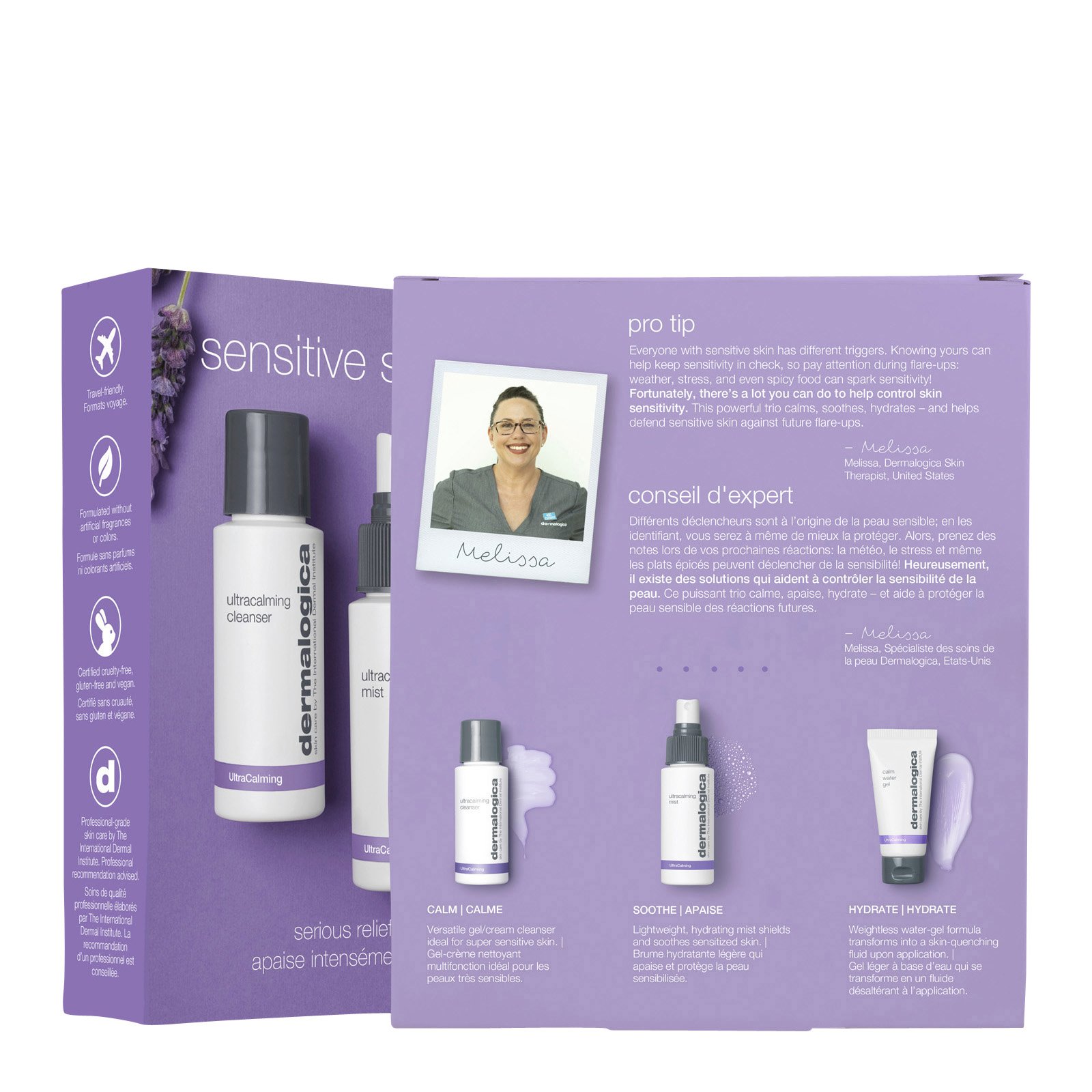 Sensitive Skin Rescue Kit DERMALOGICA No color