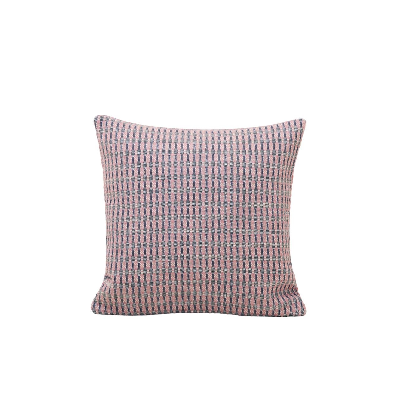 Cushion cover EIRIK Rose pale et orage