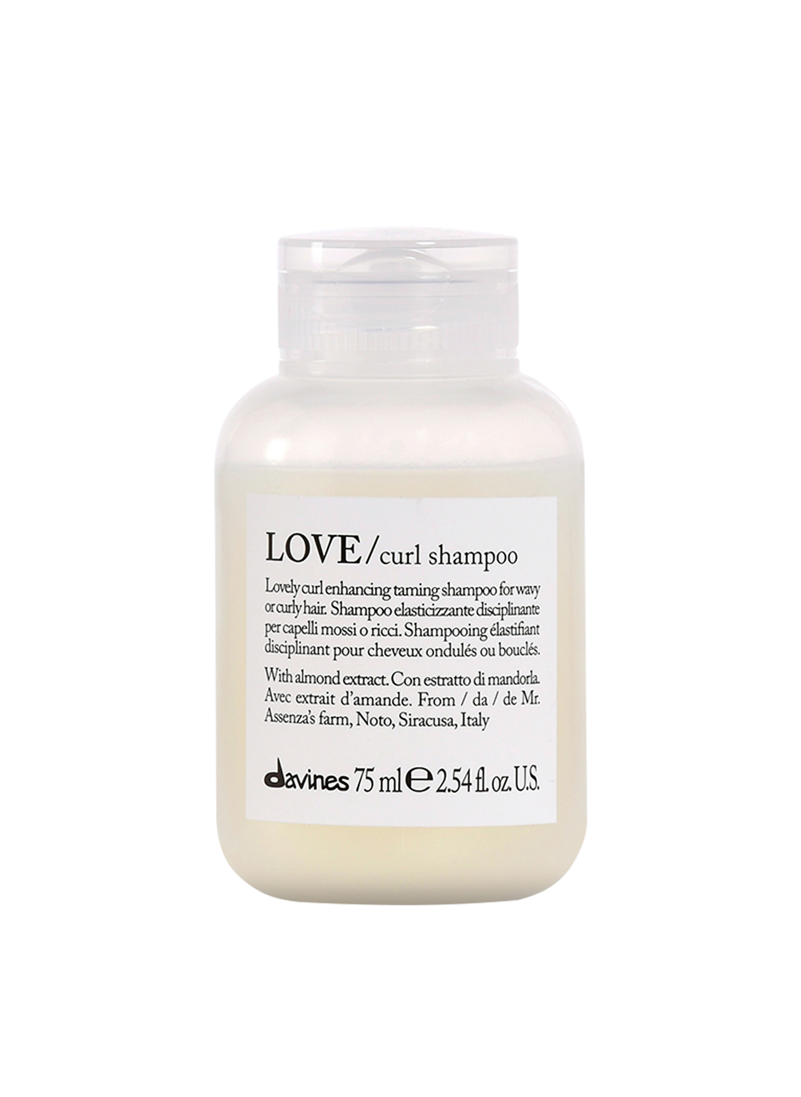 LOVE Curl Shampoo DAVINES No color